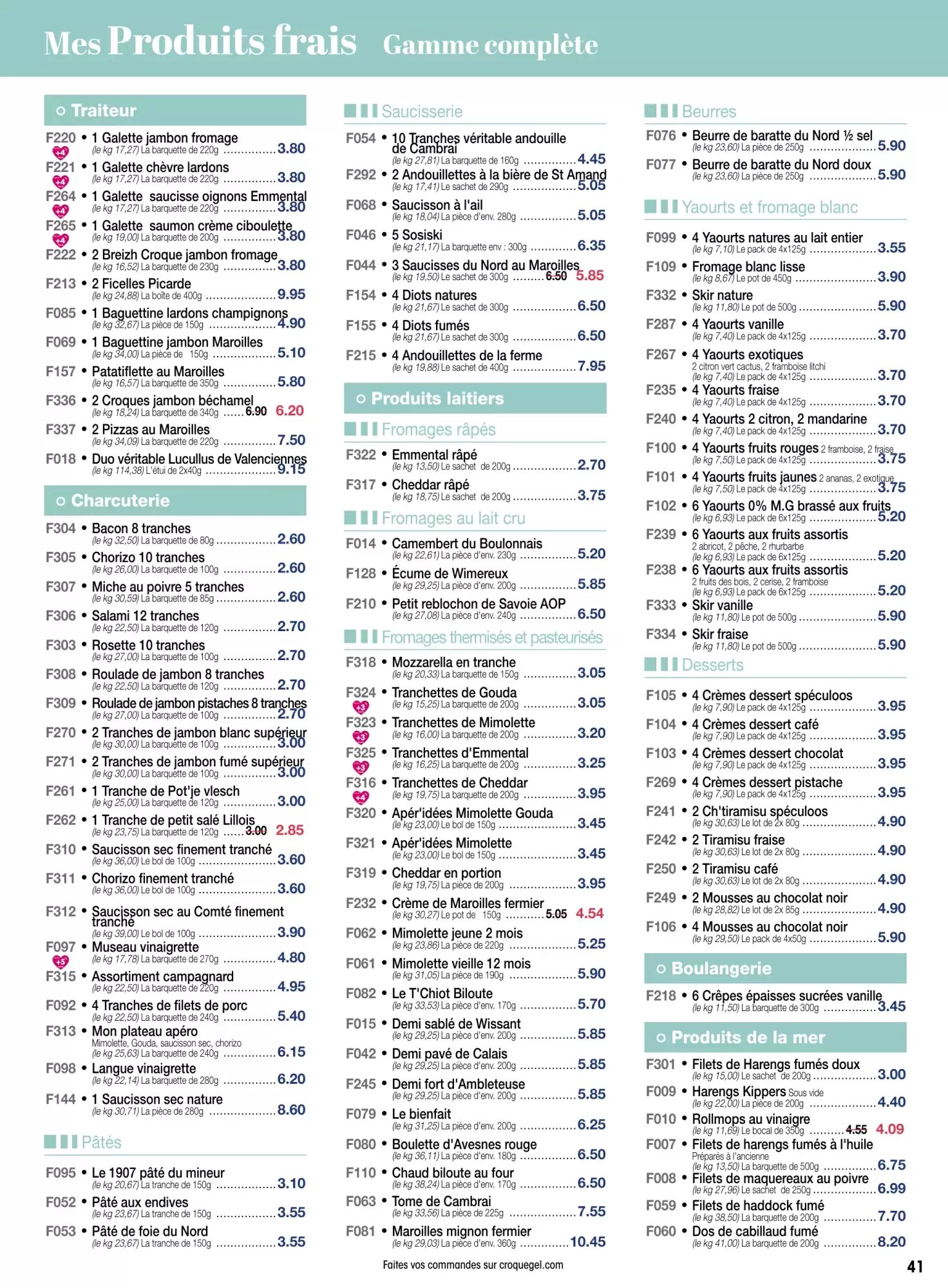 Prospectus promotionnel Croque Gel valable à partir du 04/05/2026 - Page 41.