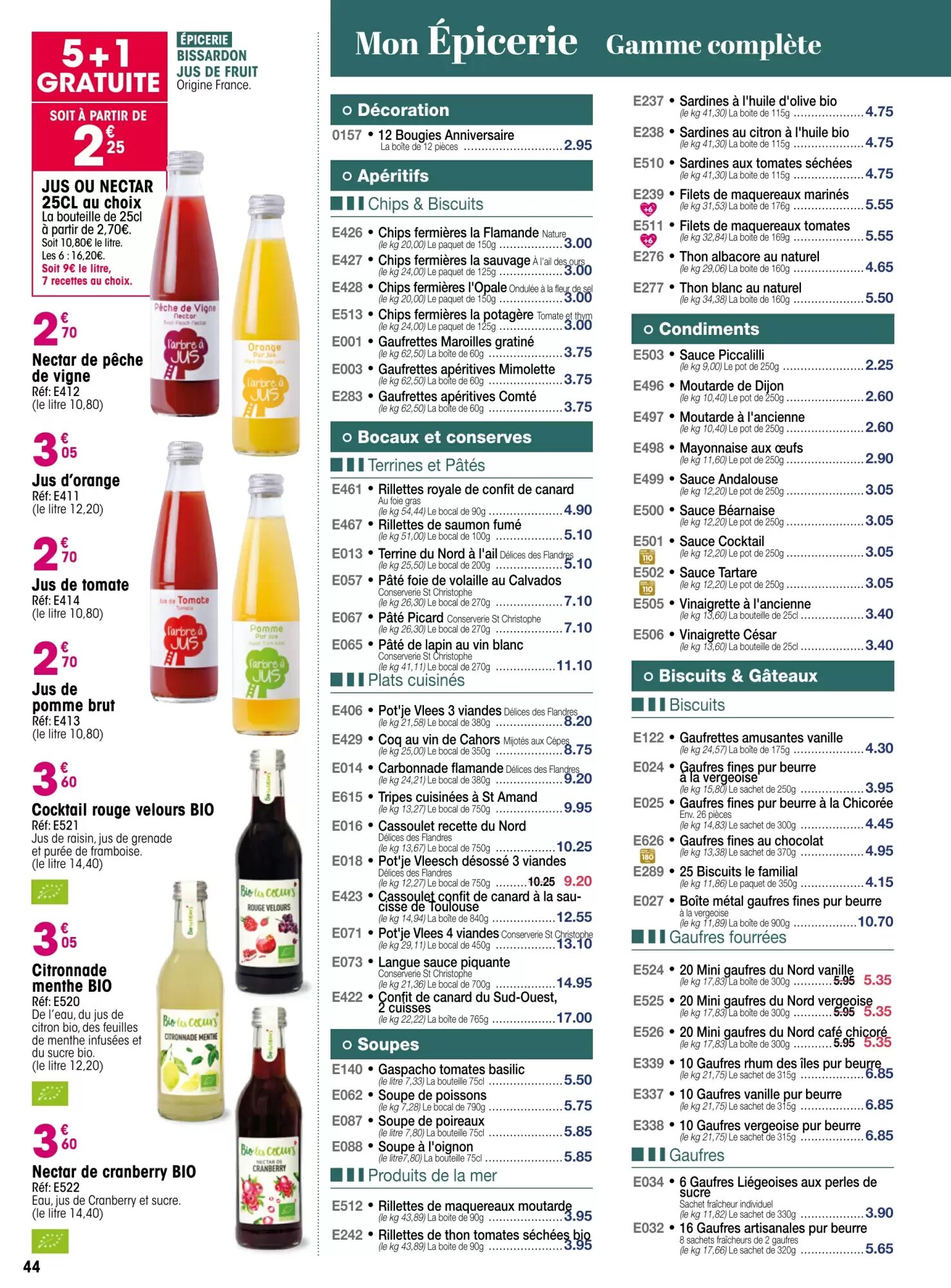 Prospectus promotionnel Croque Gel valable à partir du 04/05/2026 - Page 44.