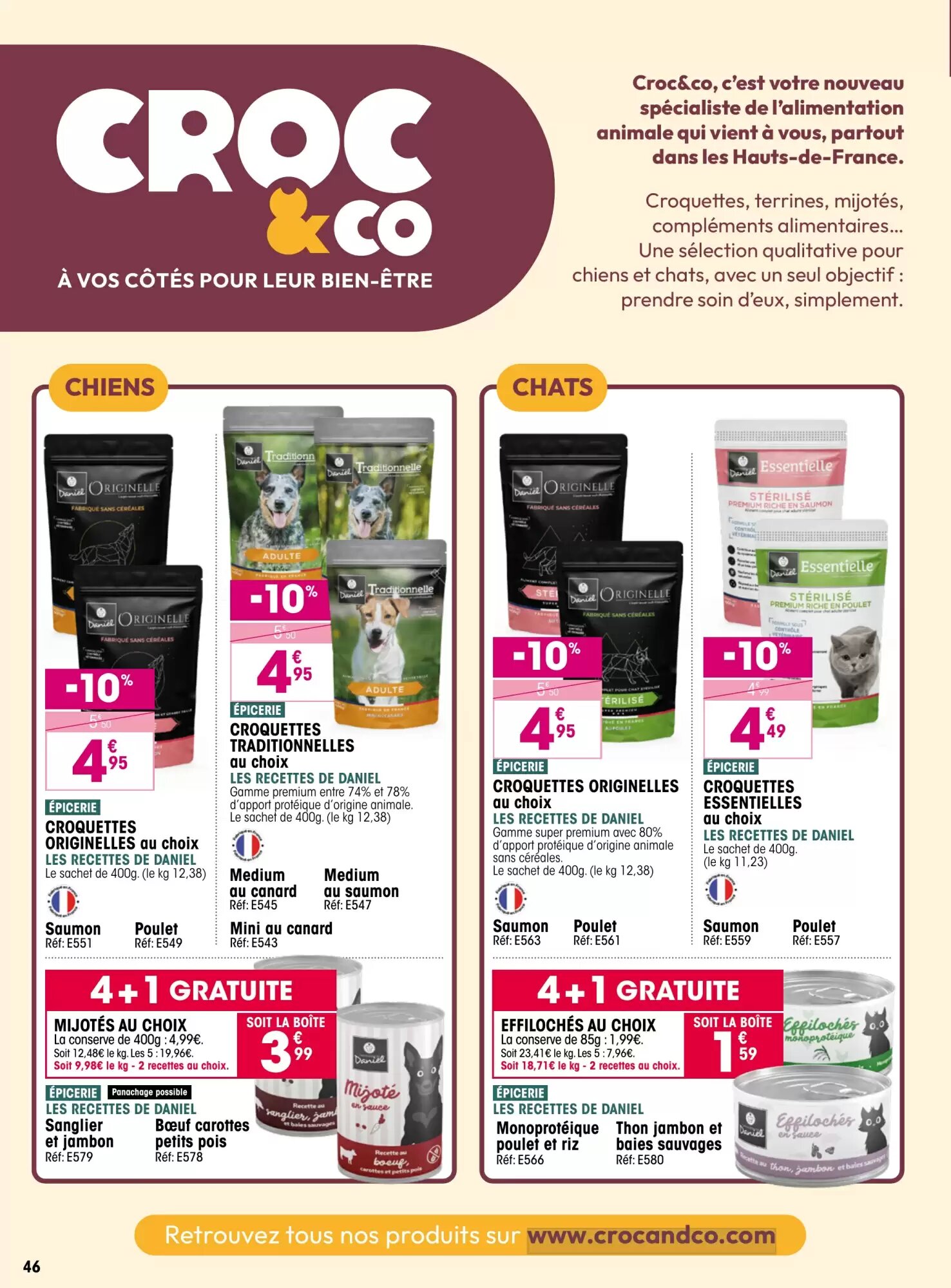 Prospectus promotionnel Croque Gel valable à partir du 04/05/2026 - Page 46.