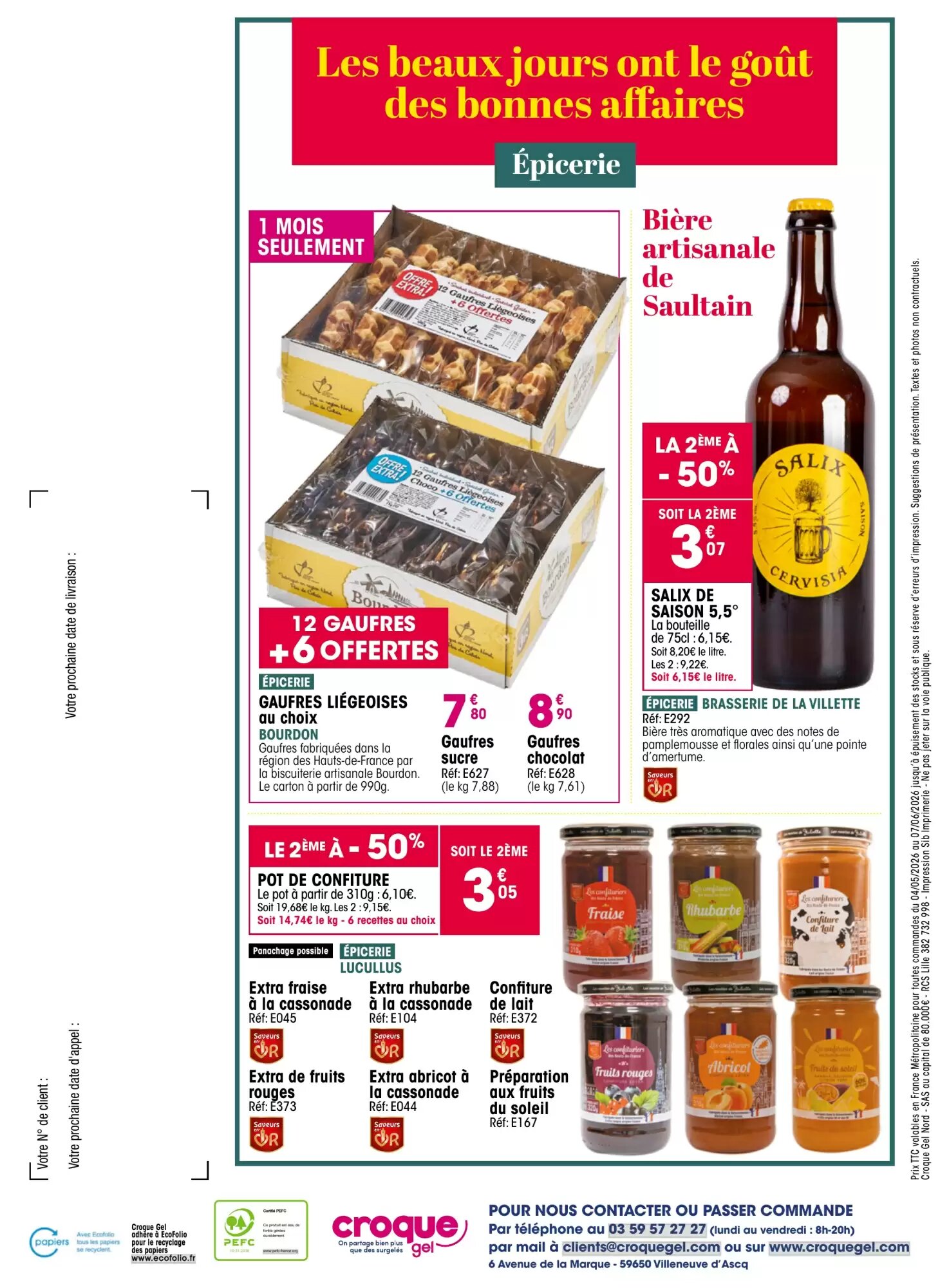 Prospectus promotionnel Croque Gel valable à partir du 04/05/2026 - Page 48.
