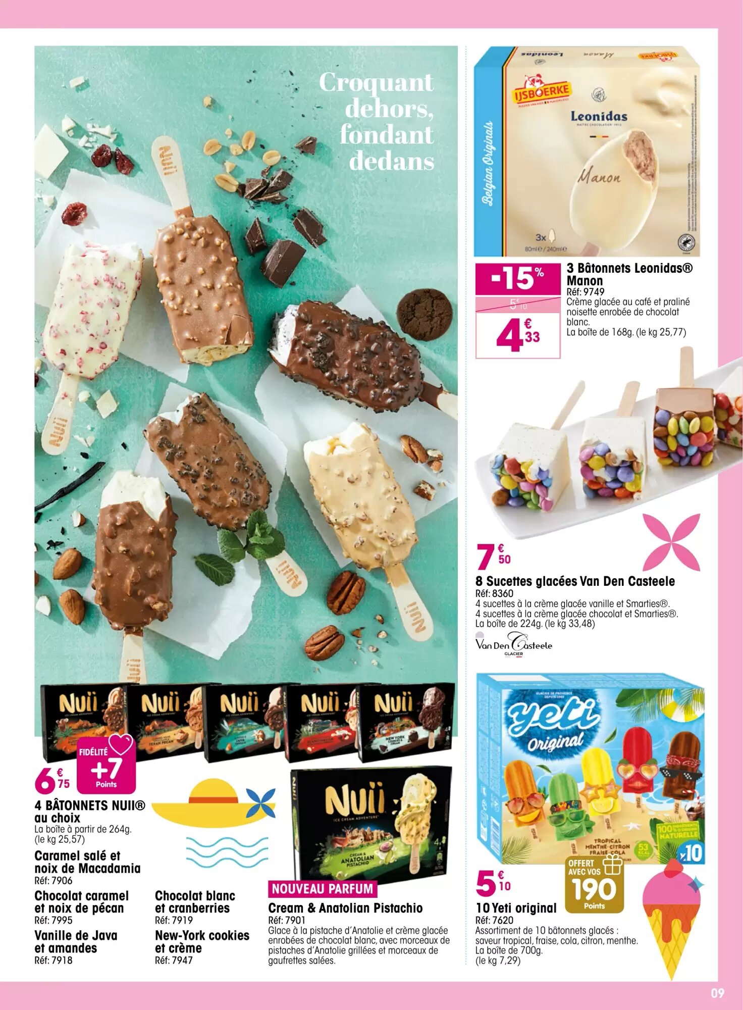 Prospectus promotionnel Croque Gel valable à partir du 04/05/2026 - Page 9.
