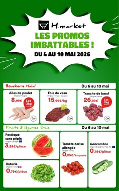 Prospectus promotionnel Hmarket valable à partir du 04/05/2026