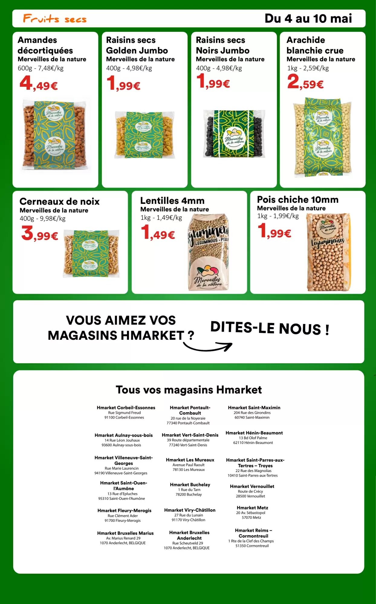 Prospectus promotionnel Hmarket valable à partir du 04/05/2026 - Page 4.