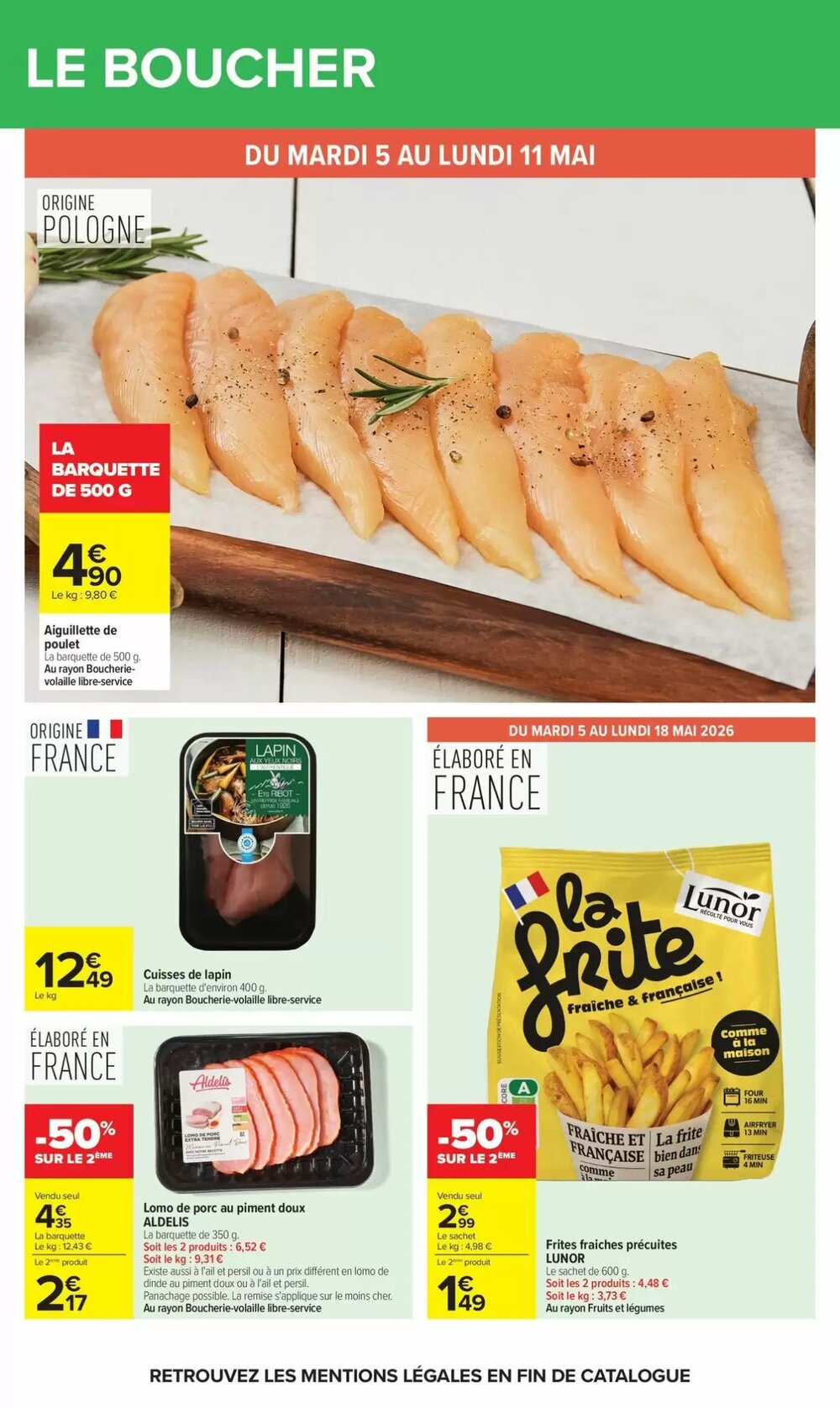 Prospectus promotionnel Carrefour valable à partir du 05/05/2026 - Page 25.