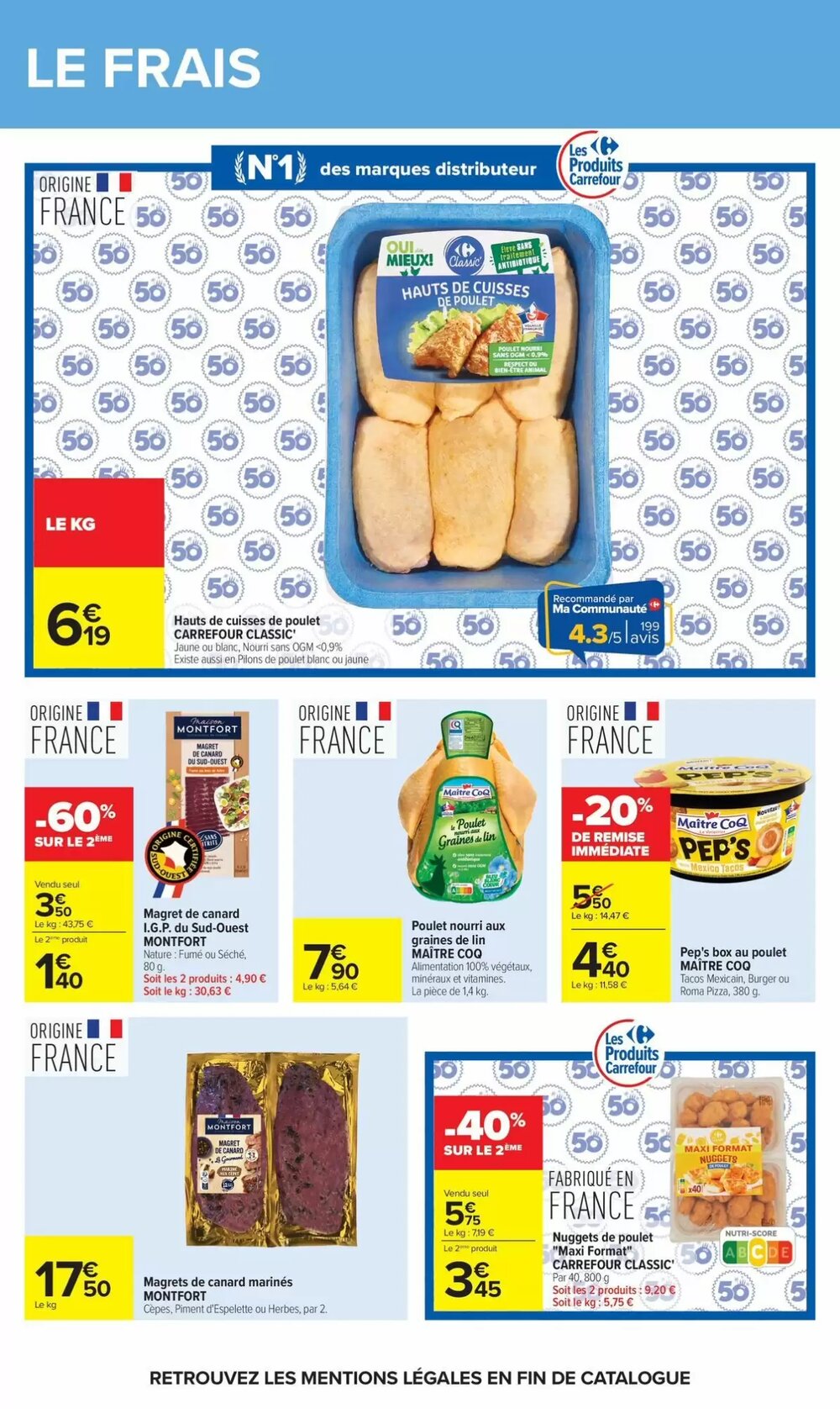 Prospectus promotionnel Carrefour valable à partir du 05/05/2026 - Page 40.