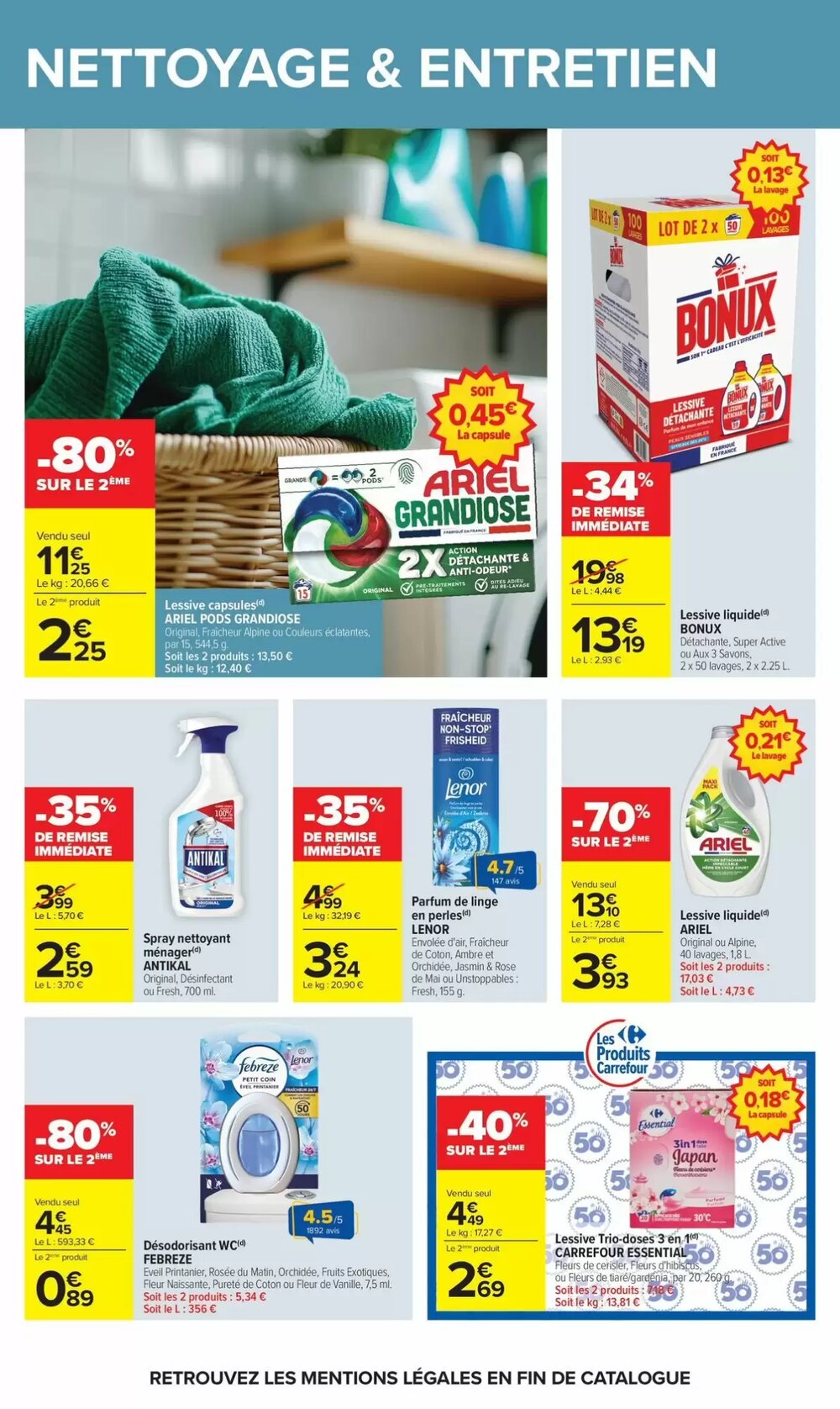 Prospectus promotionnel Carrefour valable à partir du 05/05/2026 - Page 56.