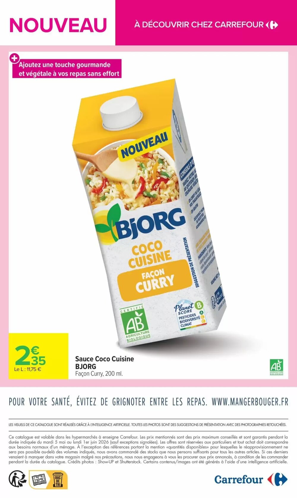 Prospectus promotionnel Carrefour valable à partir du 05/05/2026 - Page 12.