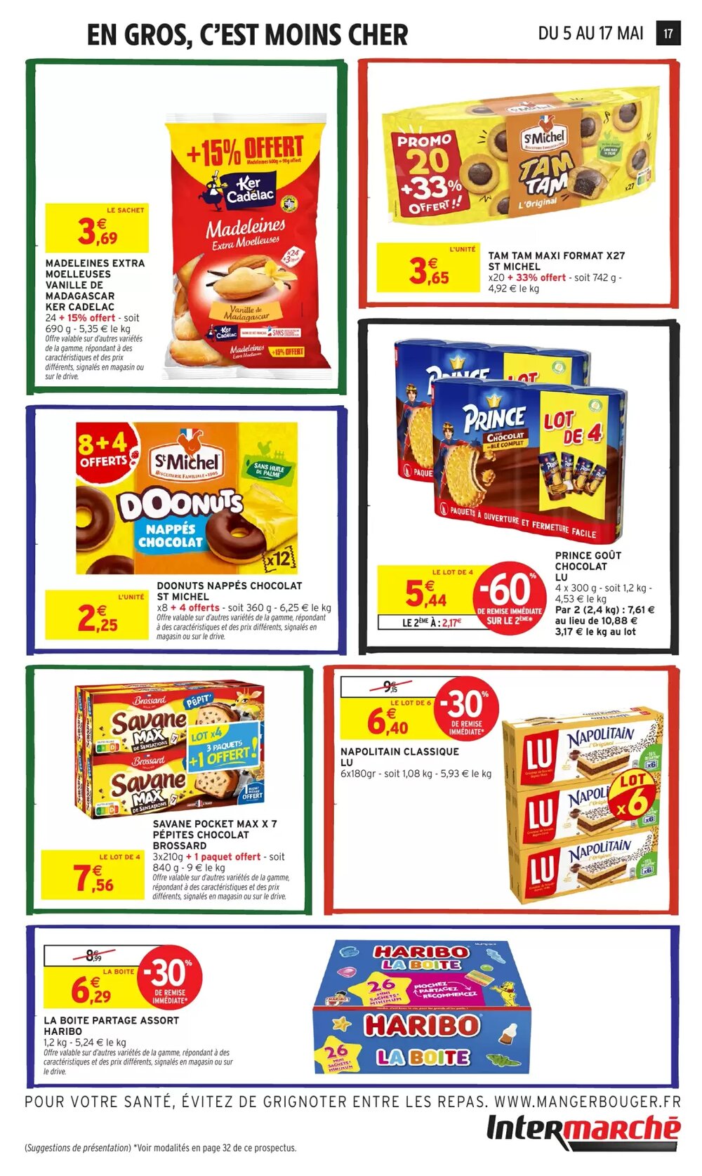 Prospectus promotionnel Intermarché valable à partir du 05/05/2026 - Page 17.