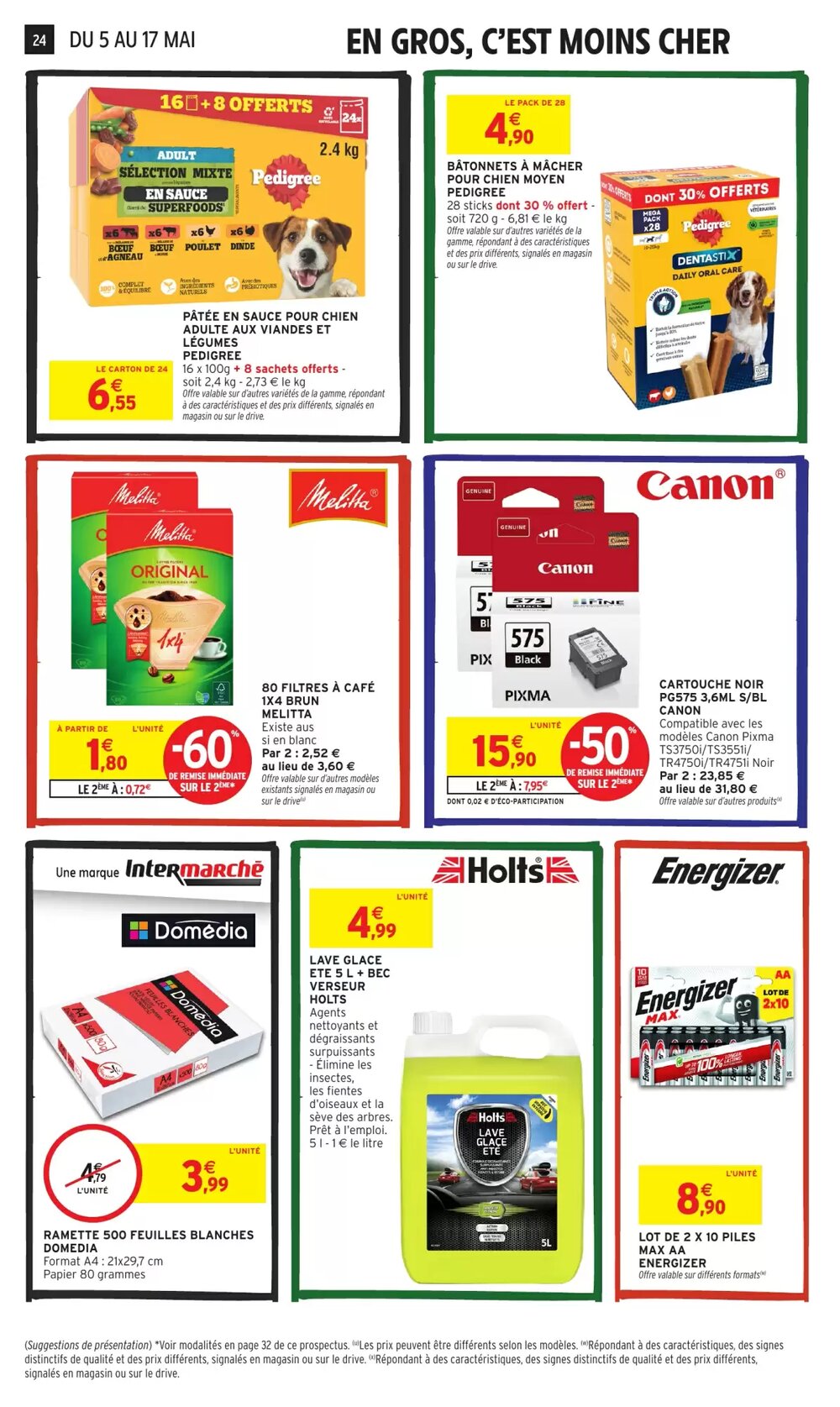 Prospectus promotionnel Intermarché valable à partir du 05/05/2026 - Page 24.