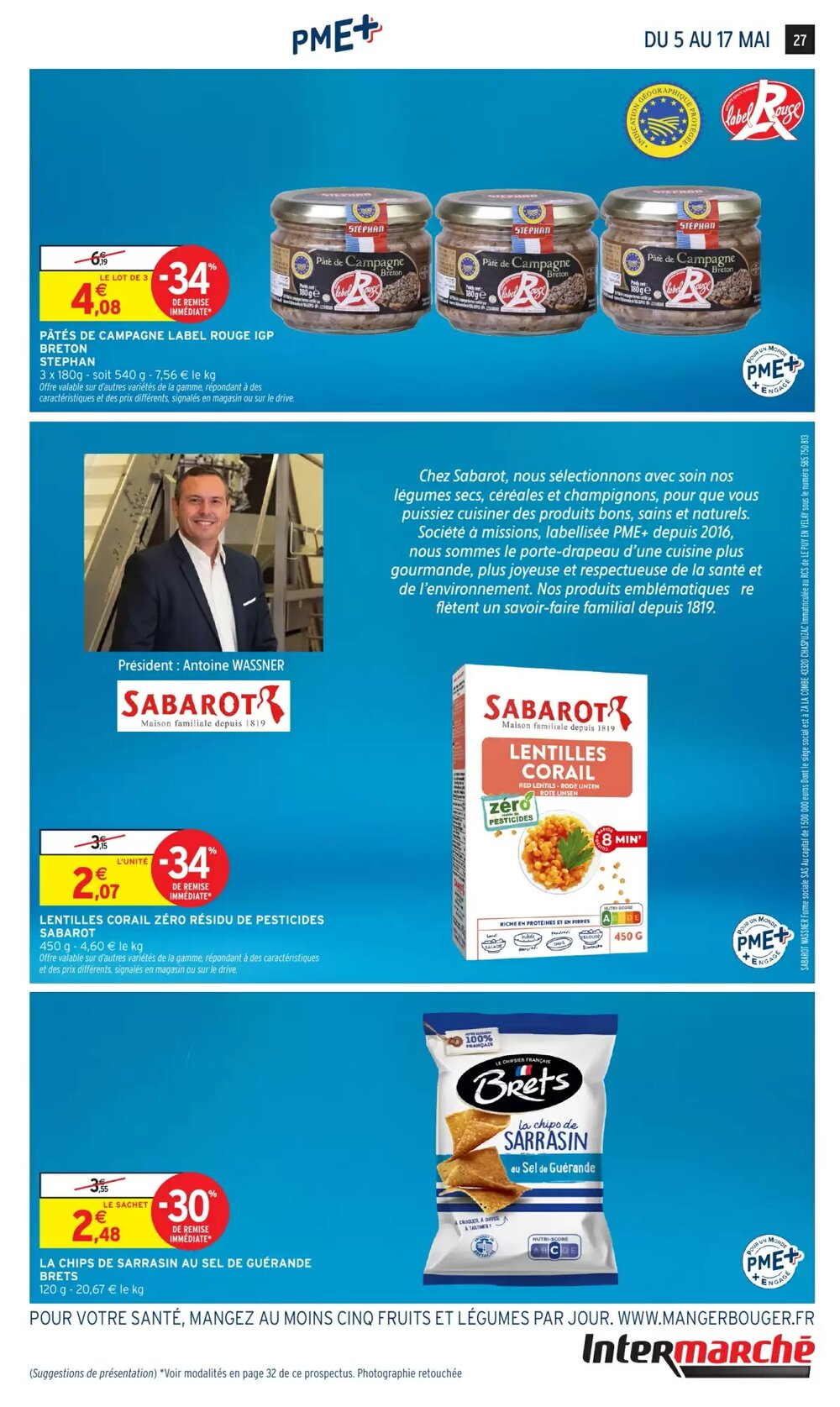 Prospectus promotionnel Intermarché valable à partir du 05/05/2026 - Page 27.