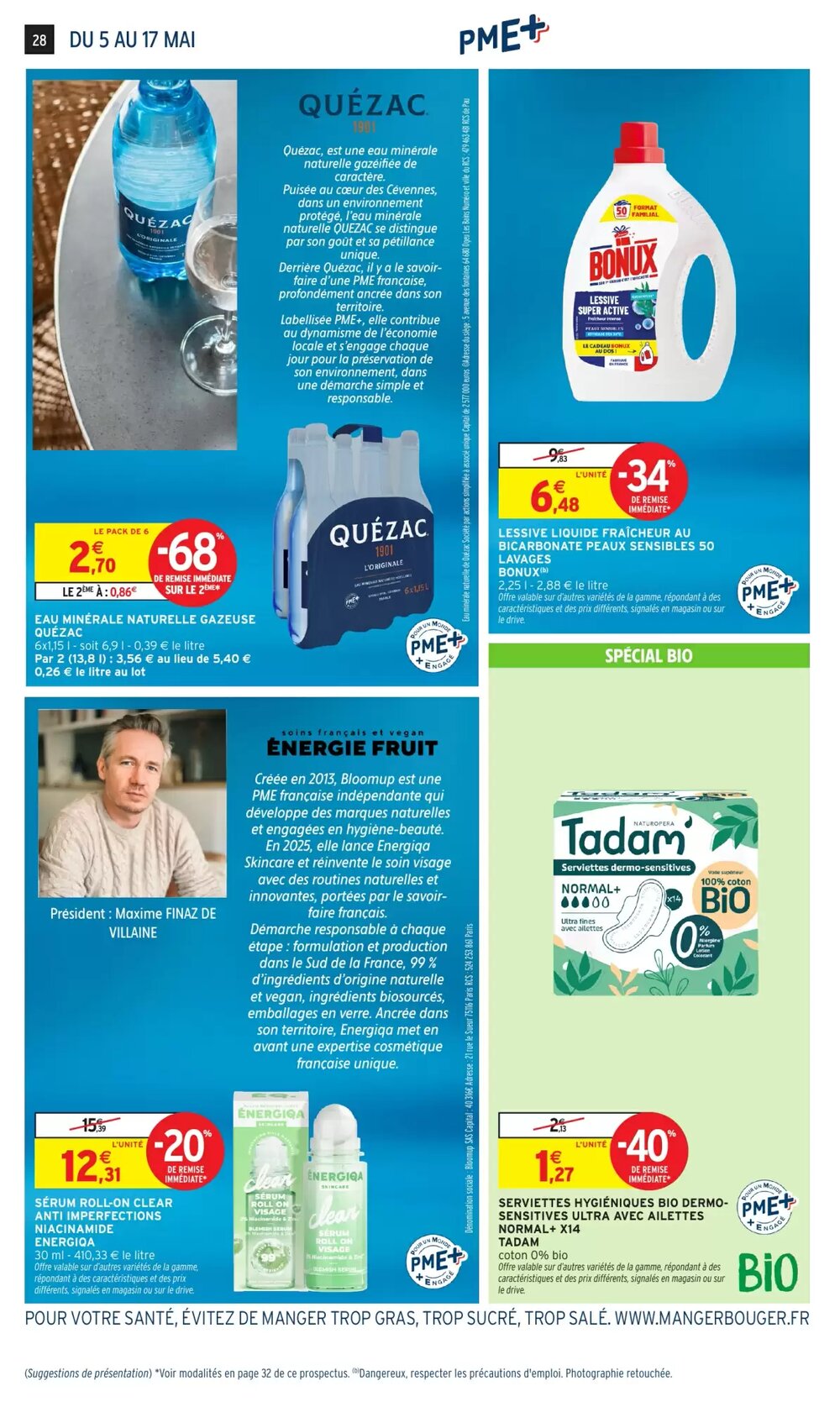 Prospectus promotionnel Intermarché valable à partir du 05/05/2026 - Page 28.