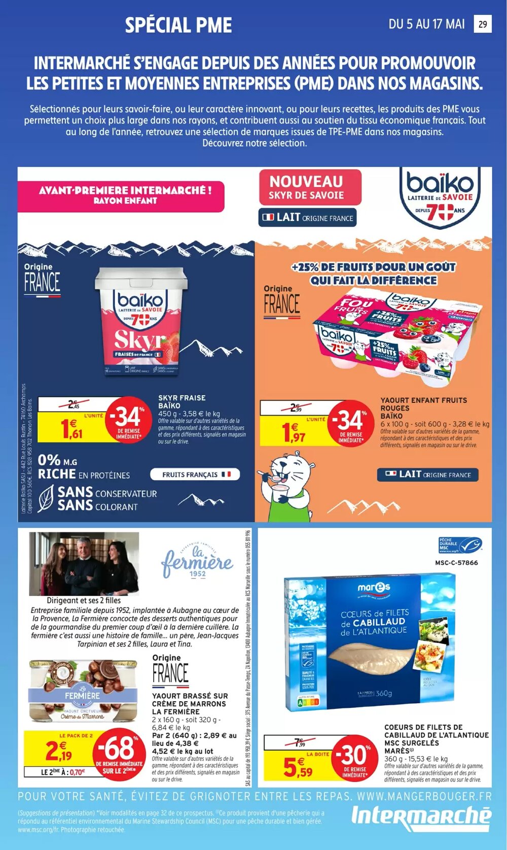 Prospectus promotionnel Intermarché valable à partir du 05/05/2026 - Page 29.