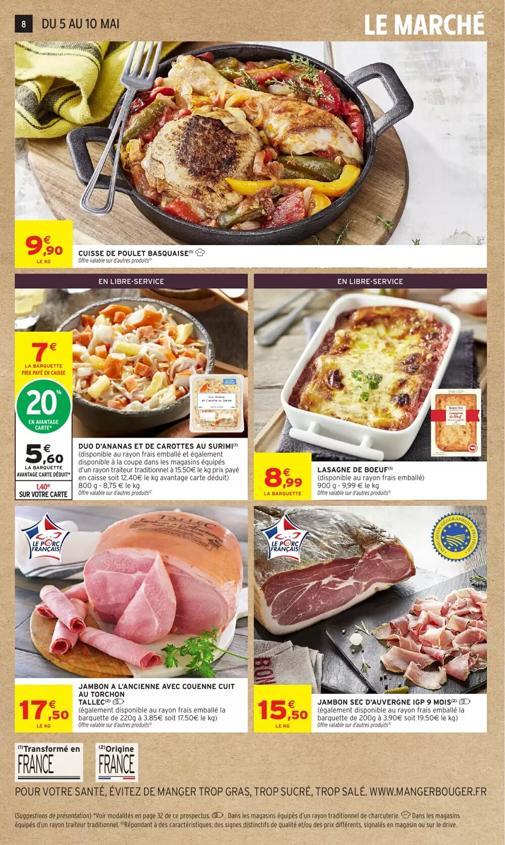 Prospectus promotionnel Intermarché valable à partir du 05/05/2026 - Page 8.