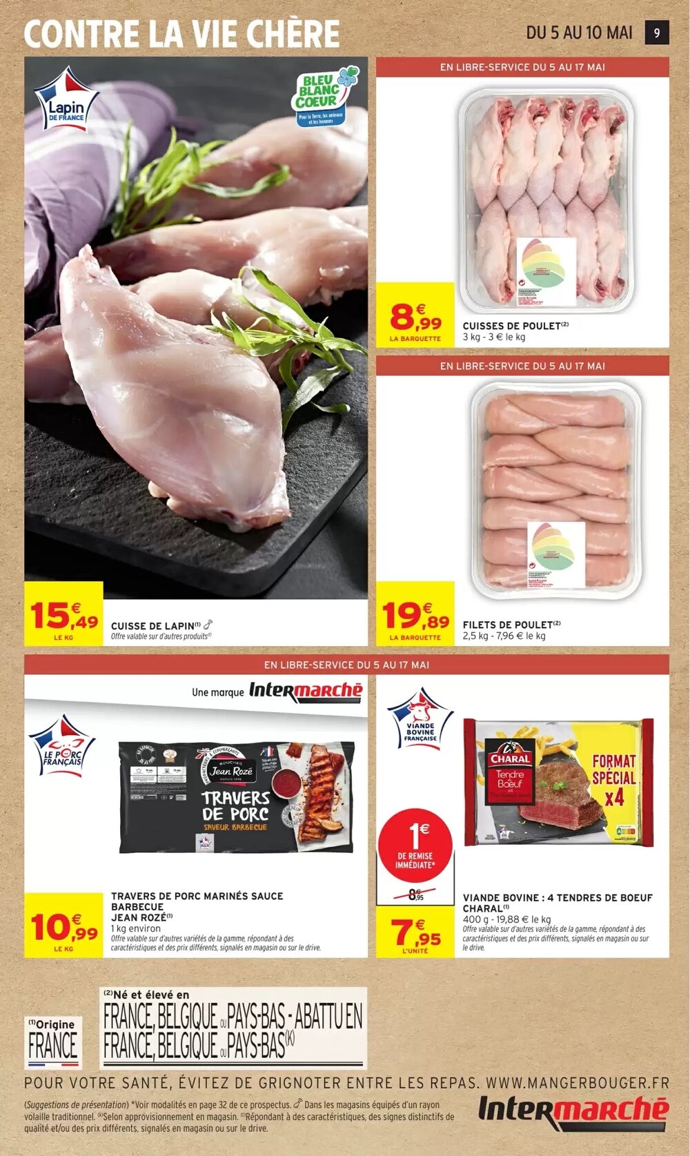 Prospectus promotionnel Intermarché valable à partir du 05/05/2026 - Page 9.