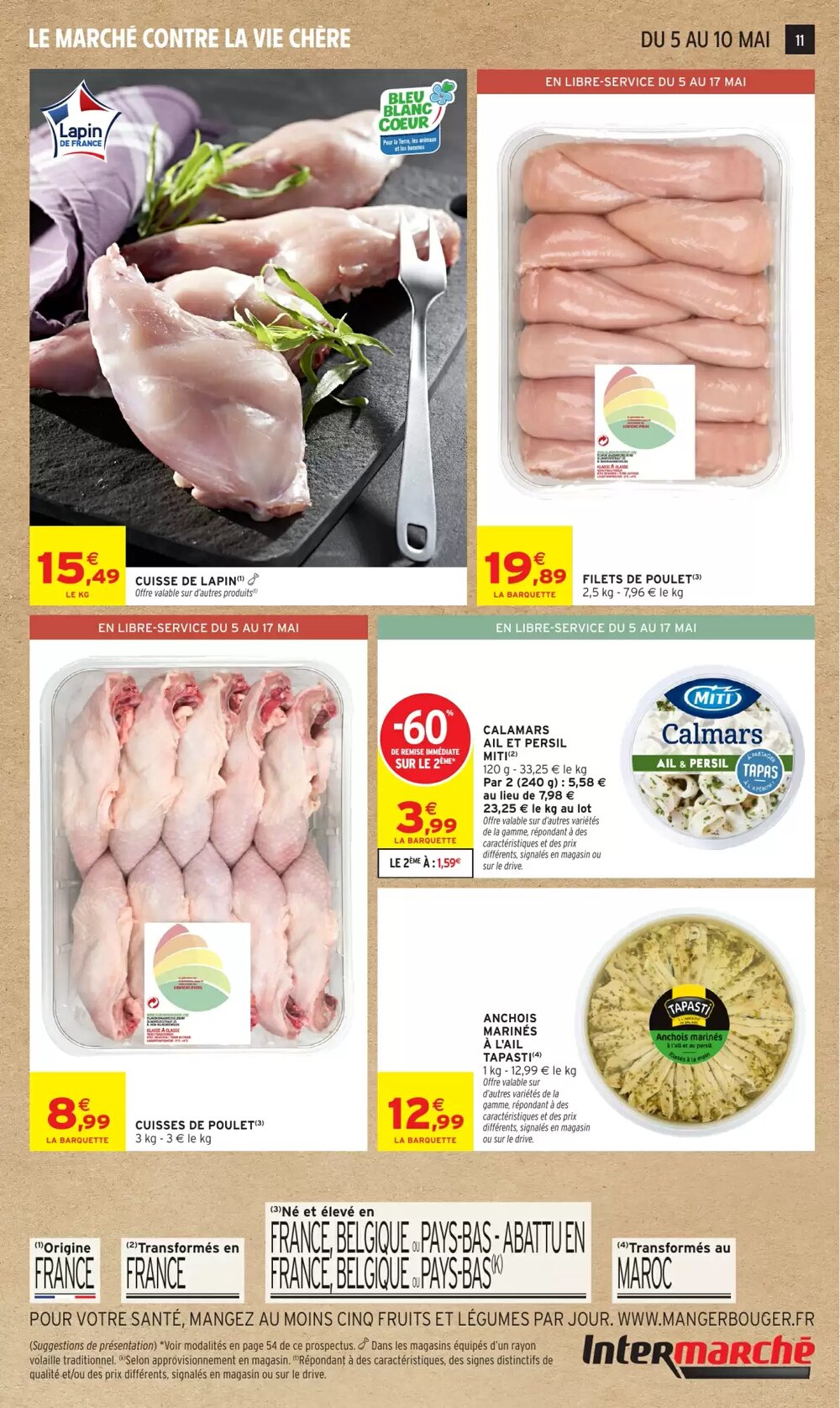 Prospectus promotionnel Intermarché Hyper valable à partir du 05/05/2026 - Page 11.