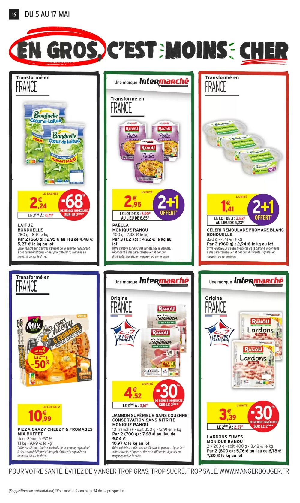 Prospectus promotionnel Intermarché Hyper valable à partir du 05/05/2026 - Page 16.