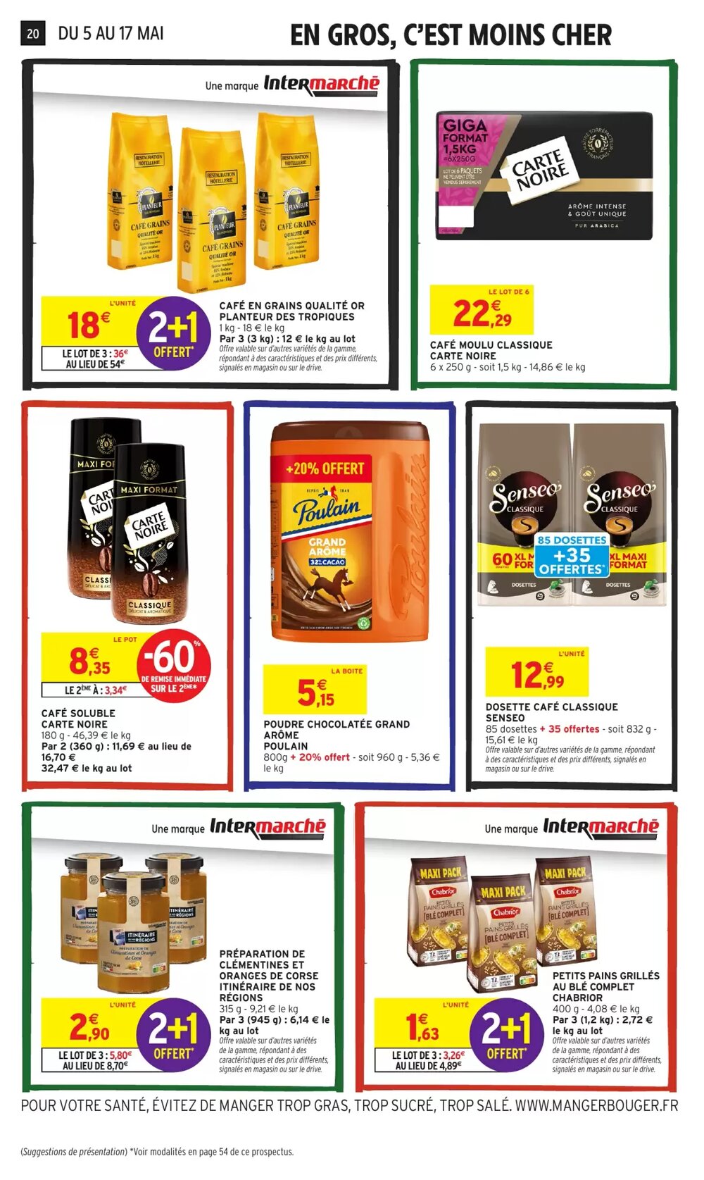 Prospectus promotionnel Intermarché Hyper valable à partir du 05/05/2026 - Page 20.