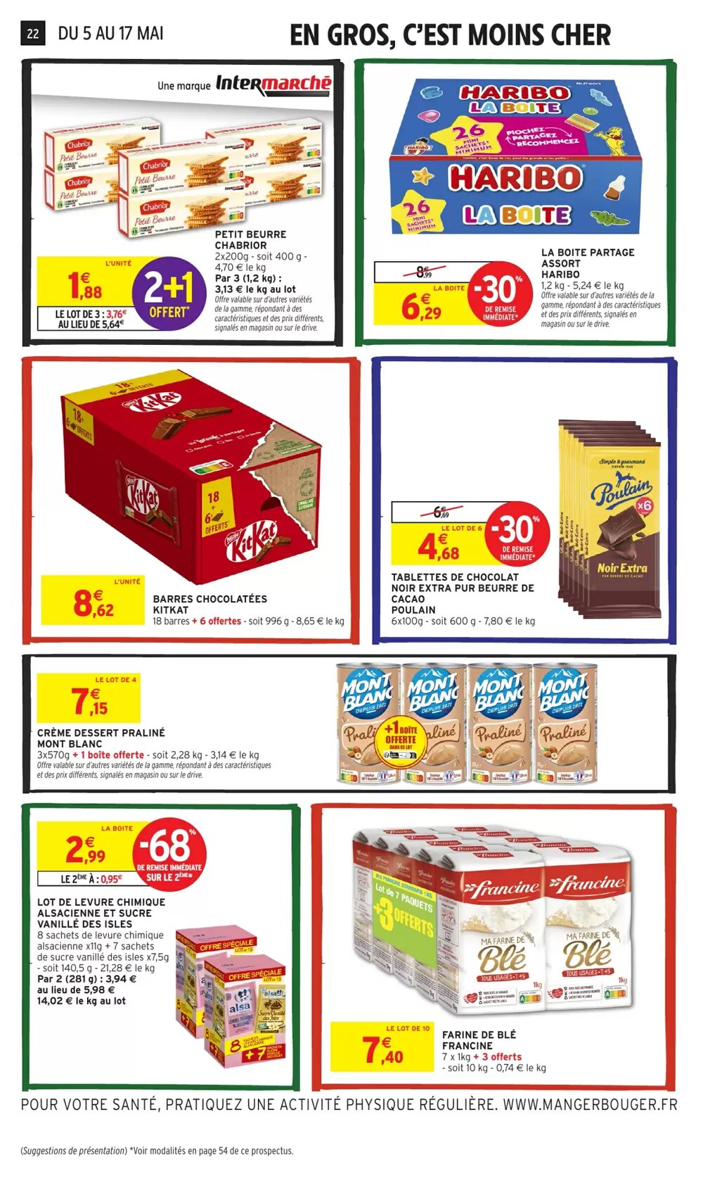 Prospectus promotionnel Intermarché Hyper valable à partir du 05/05/2026 - Page 22.