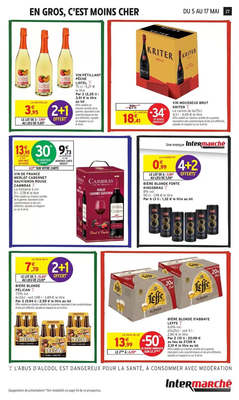 Prospectus promotionnel Intermarché Hyper valable à partir du 05/05/2026 - Page 27.