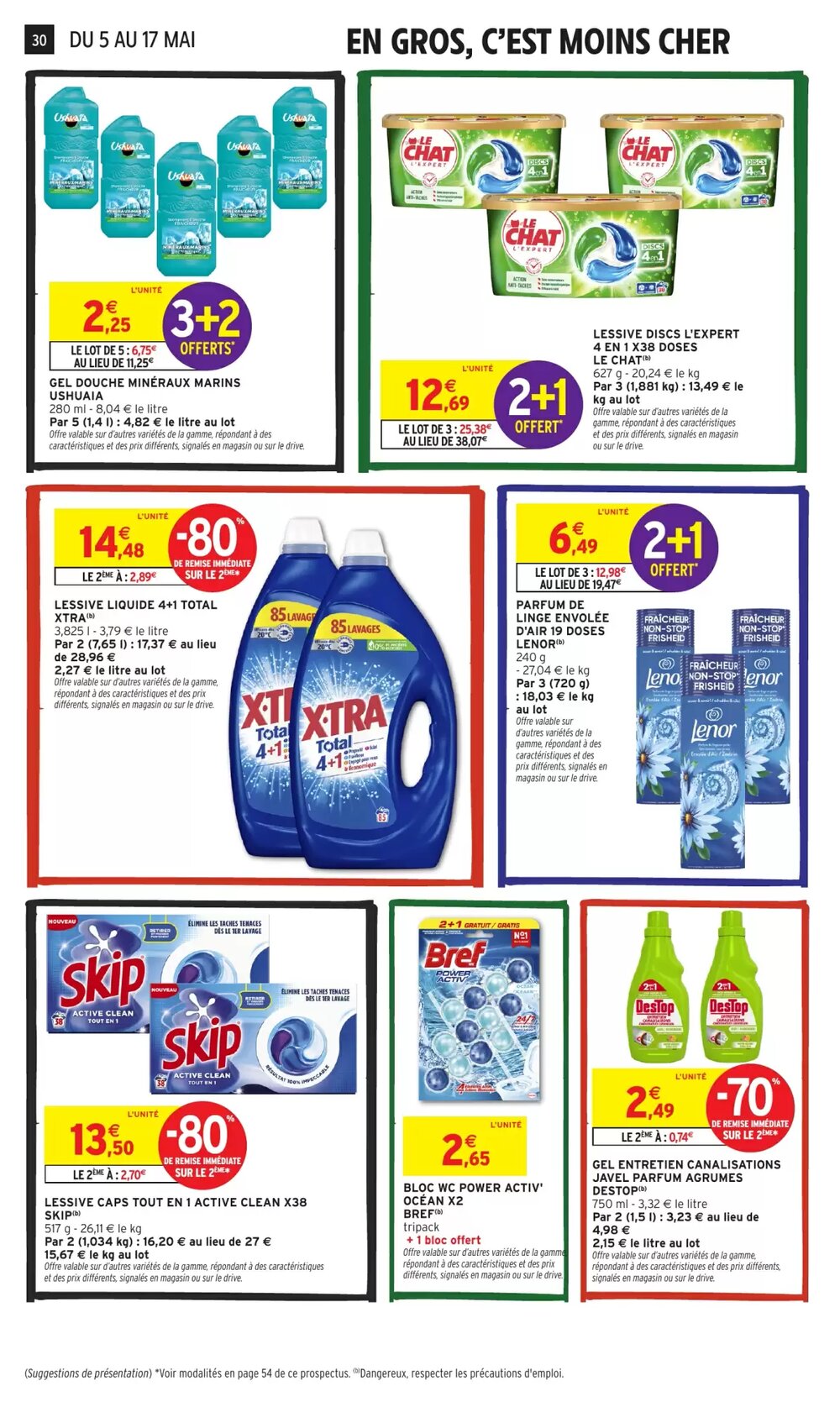 Prospectus promotionnel Intermarché Hyper valable à partir du 05/05/2026 - Page 30.