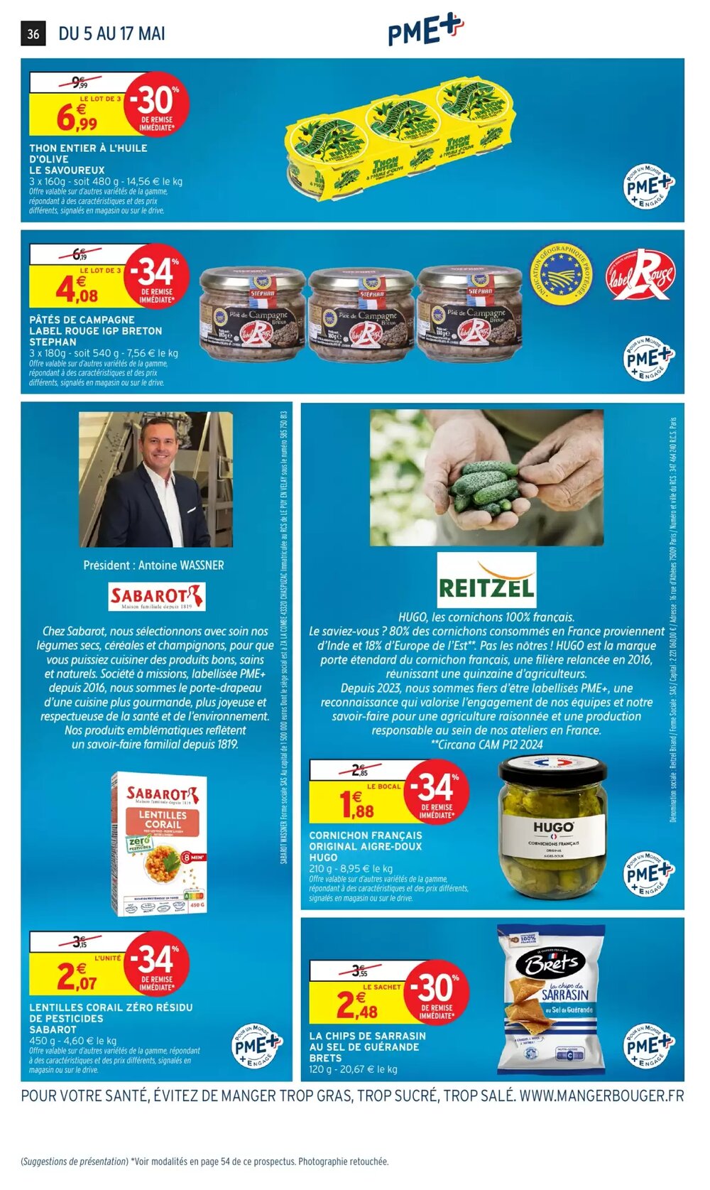 Prospectus promotionnel Intermarché Hyper valable à partir du 05/05/2026 - Page 36.