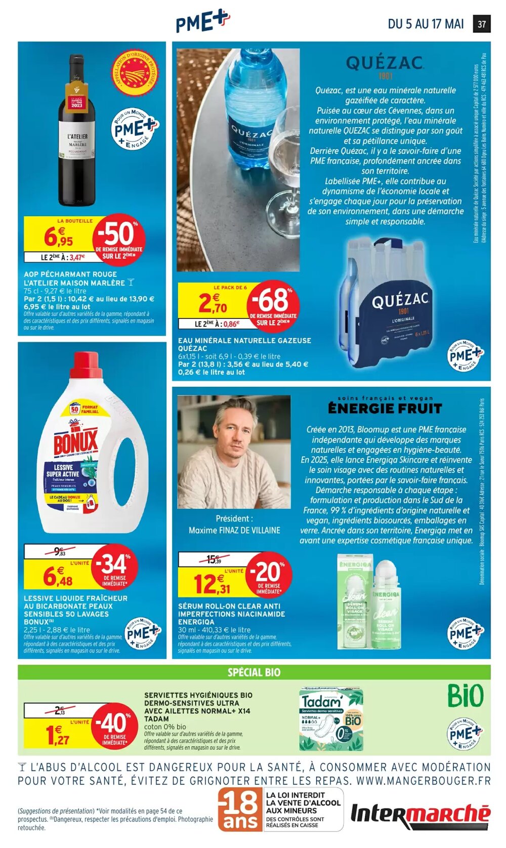 Prospectus promotionnel Intermarché Hyper valable à partir du 05/05/2026 - Page 37.
