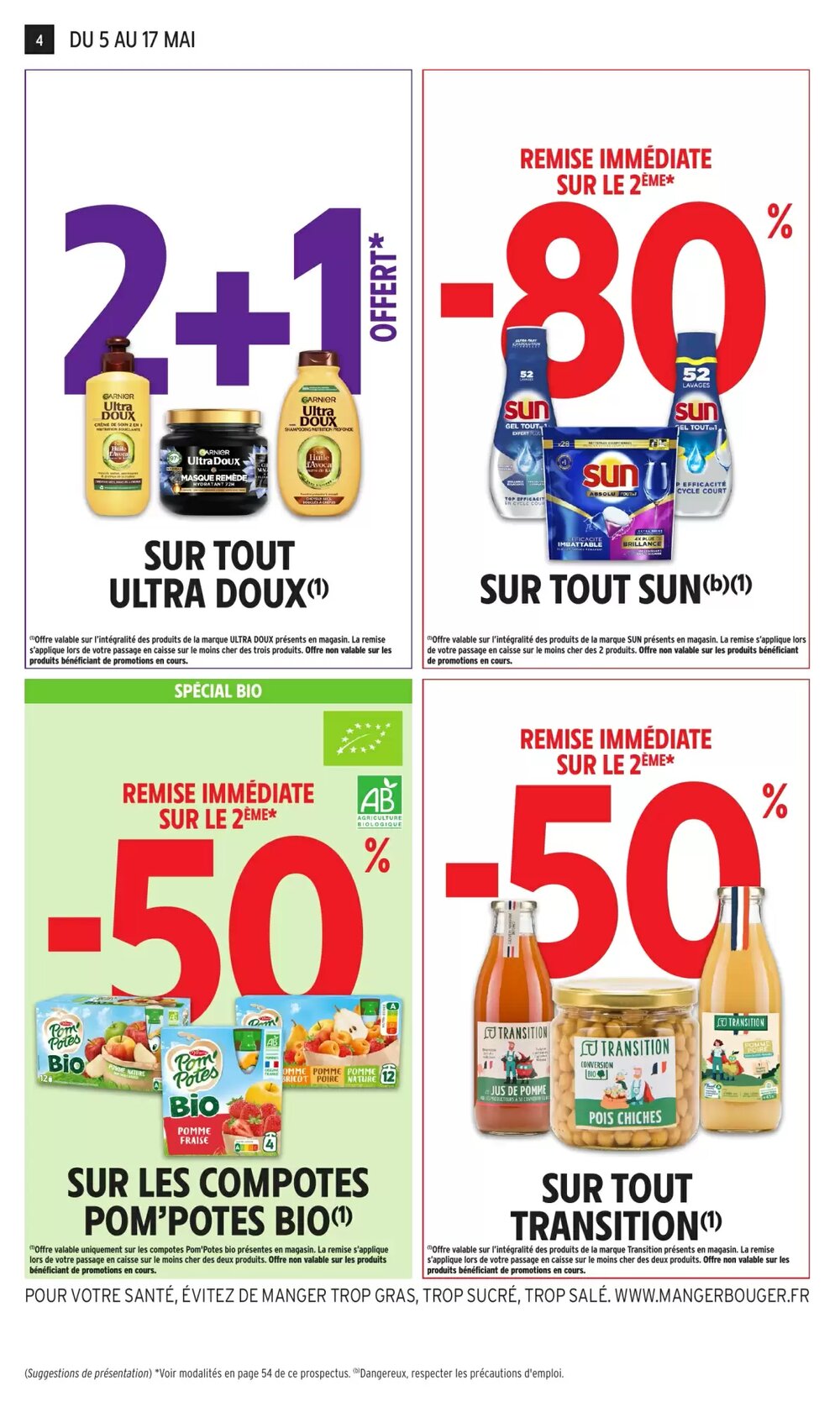 Prospectus promotionnel Intermarché Hyper valable à partir du 05/05/2026 - Page 4.