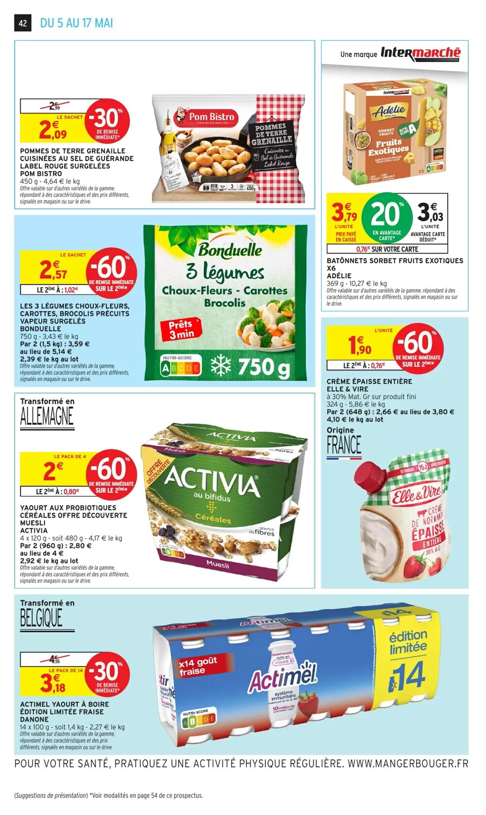 Prospectus promotionnel Intermarché Hyper valable à partir du 05/05/2026 - Page 42.