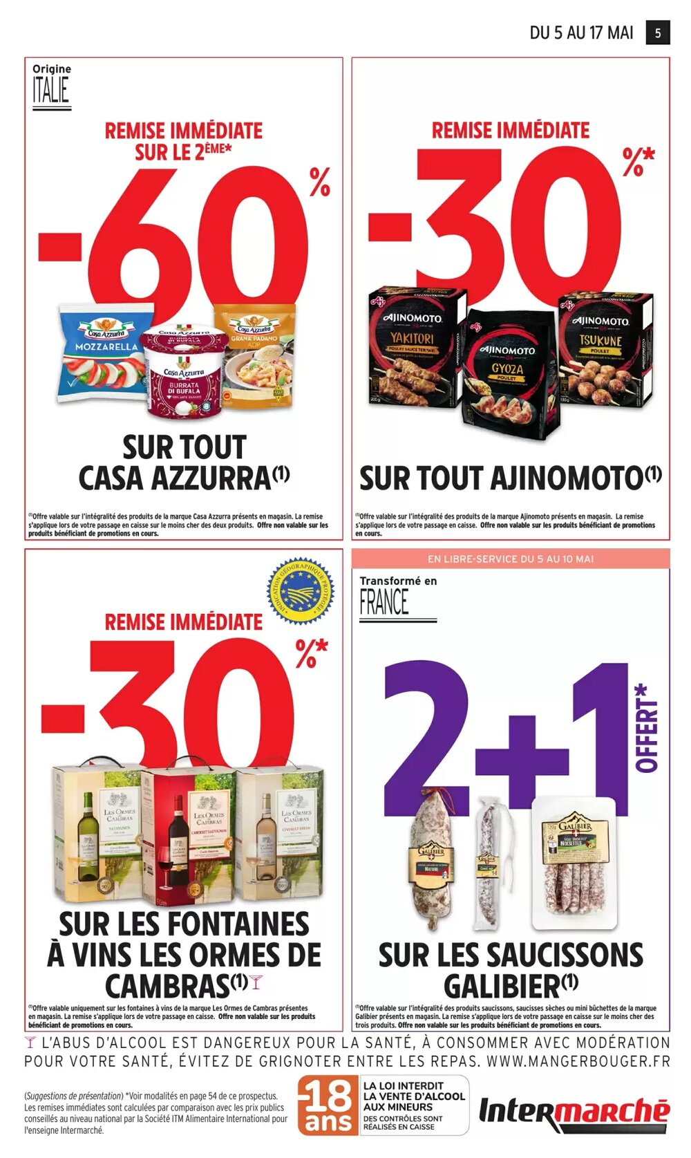 Prospectus promotionnel Intermarché Hyper valable à partir du 05/05/2026 - Page 5.