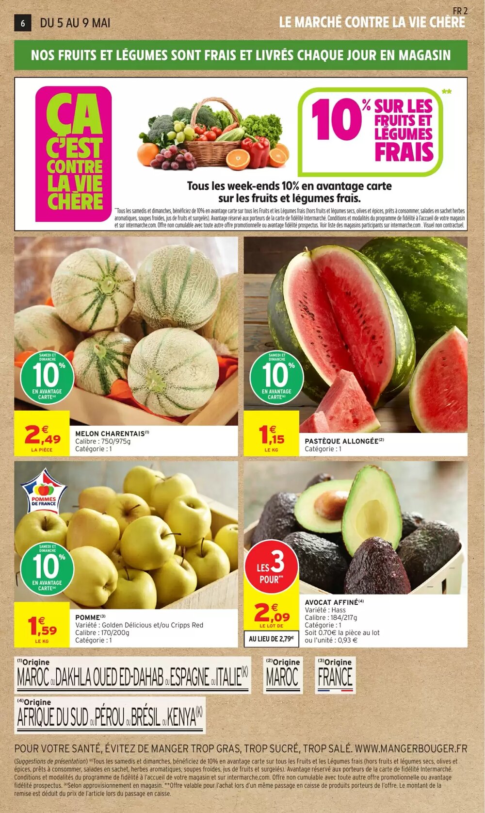 Prospectus promotionnel Intermarché Hyper valable à partir du 05/05/2026 - Page 6.