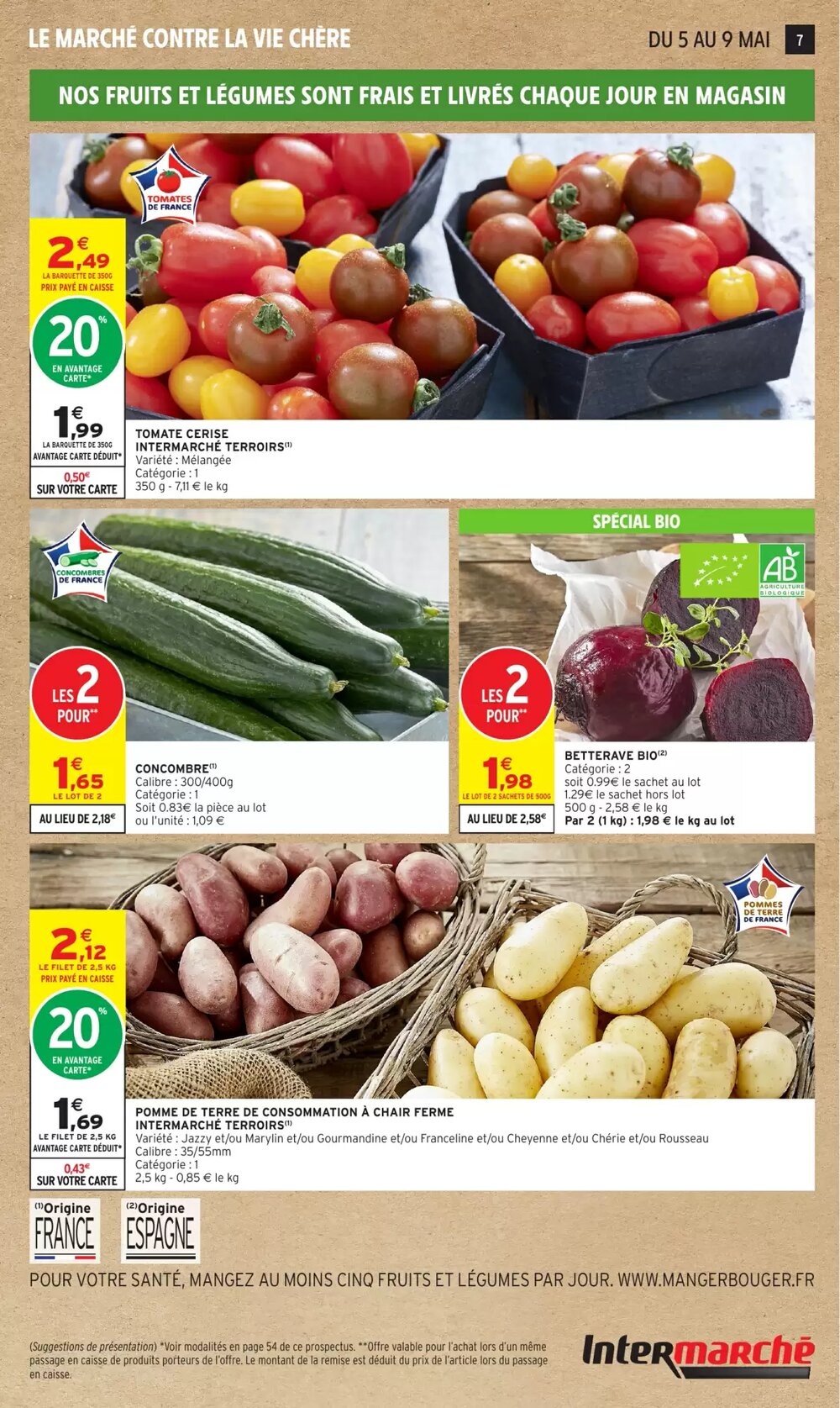 Prospectus promotionnel Intermarché Hyper valable à partir du 05/05/2026 - Page 7.