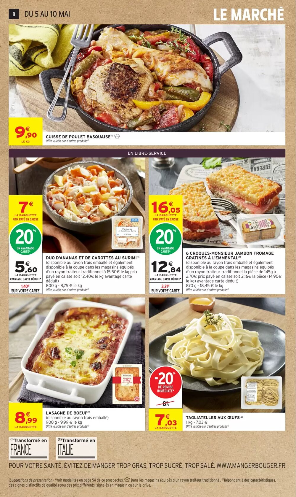 Prospectus promotionnel Intermarché Hyper valable à partir du 05/05/2026 - Page 8.