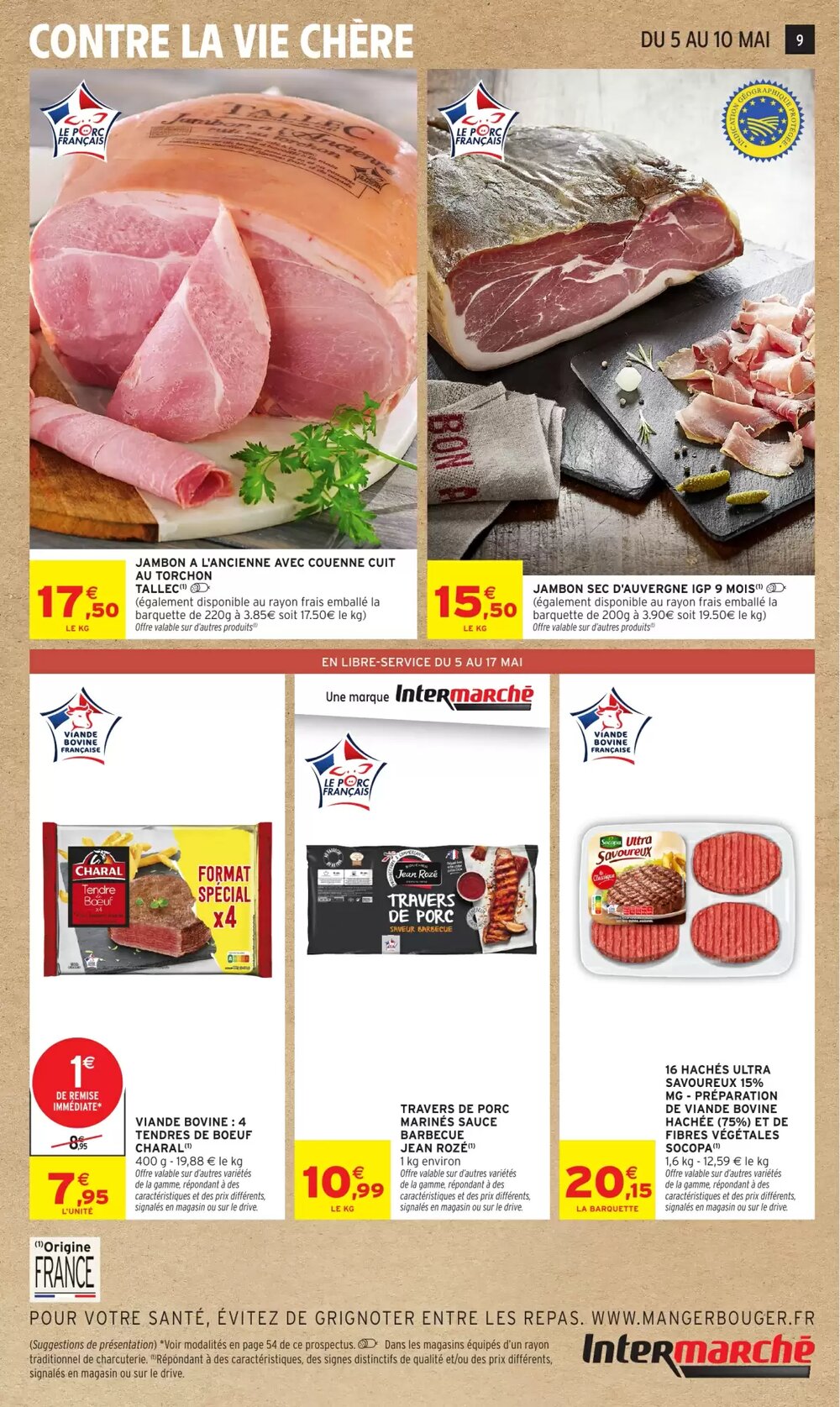 Prospectus promotionnel Intermarché Hyper valable à partir du 05/05/2026 - Page 9.