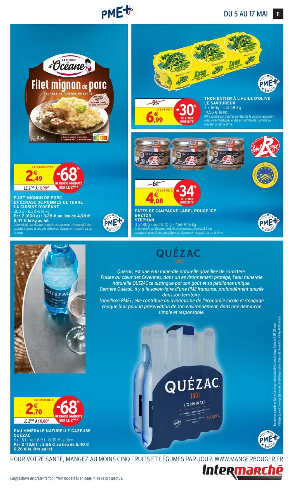 Prospectus promotionnel Intermarché valable à partir du 05/05/2026 - Page 11.