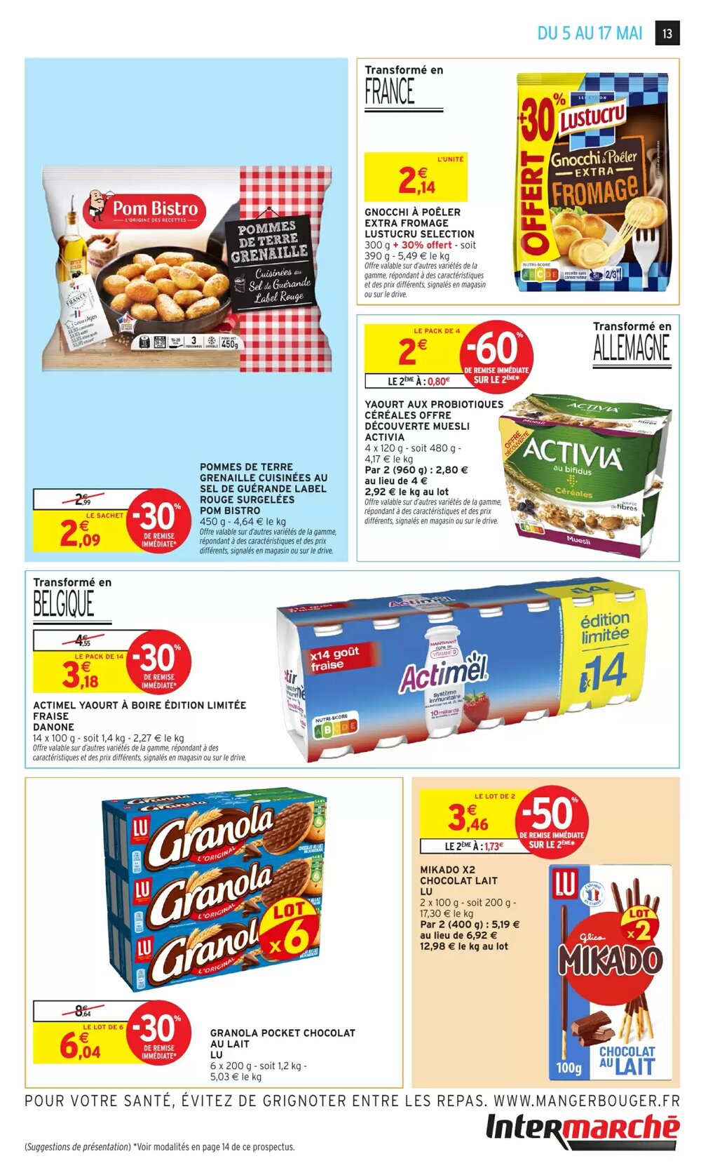 Prospectus promotionnel Intermarché valable à partir du 05/05/2026 - Page 13.