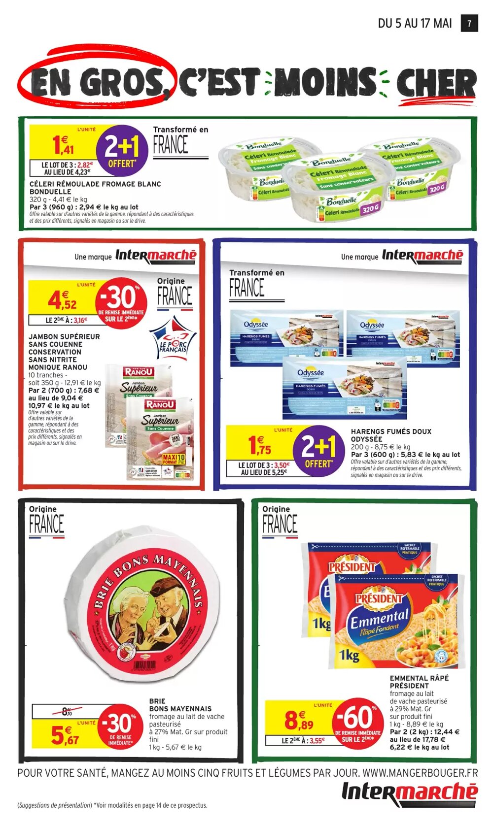 Prospectus promotionnel Intermarché valable à partir du 05/05/2026 - Page 7.