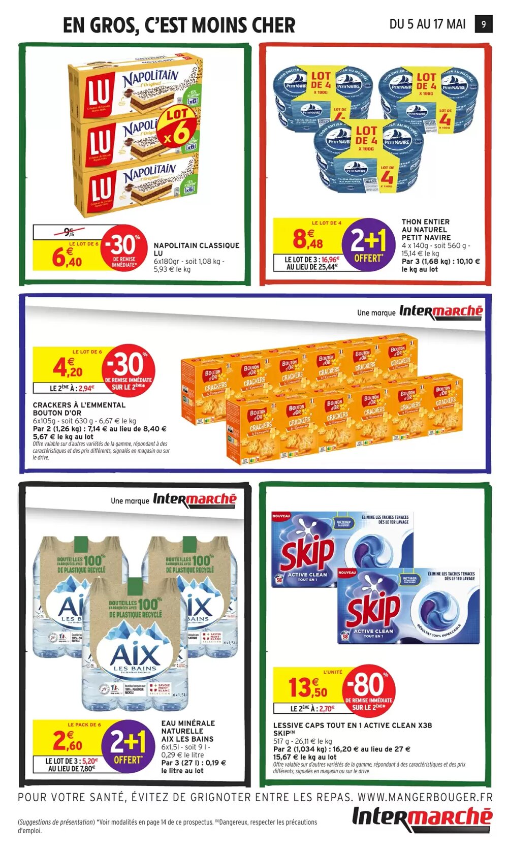 Prospectus promotionnel Intermarché valable à partir du 05/05/2026 - Page 9.
