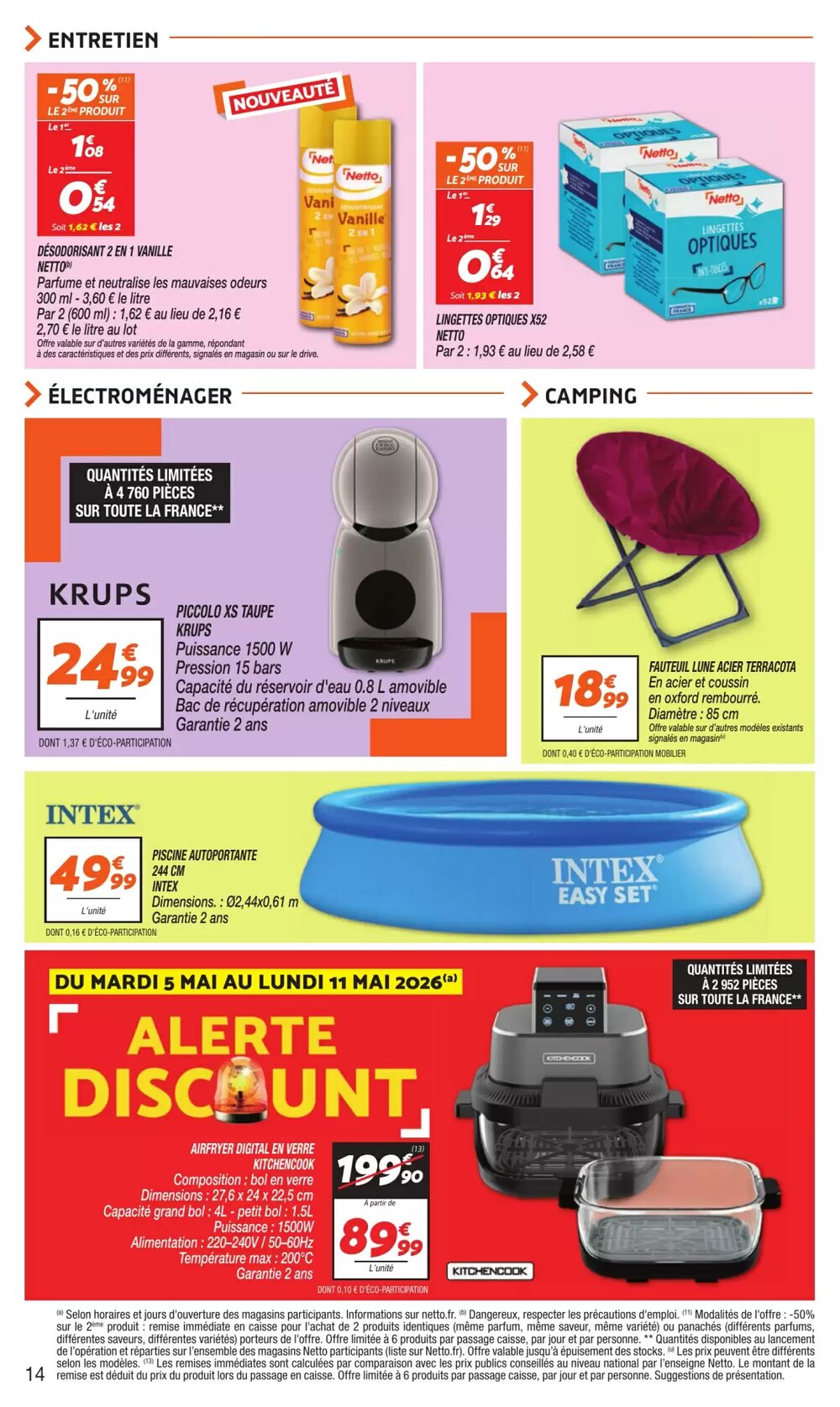 Prospectus promotionnel Netto valable à partir du 05/05/2026 - Page 14.
