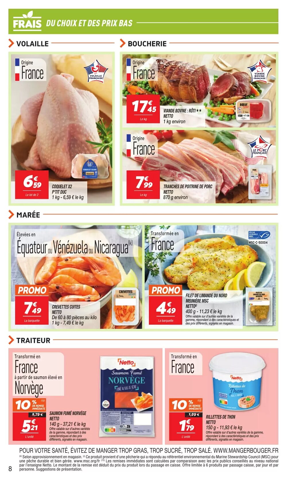 Prospectus promotionnel Netto valable à partir du 05/05/2026 - Page 8.