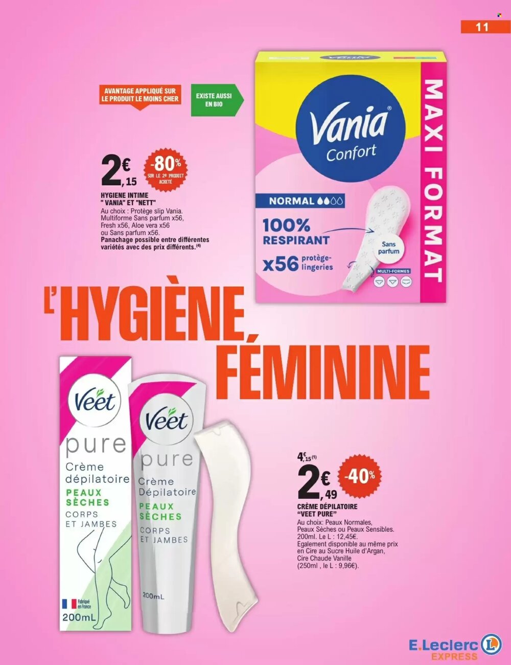 Prospectus promotionnel E.Leclerc Express valable à partir du 05/05/2026 - Page 11.