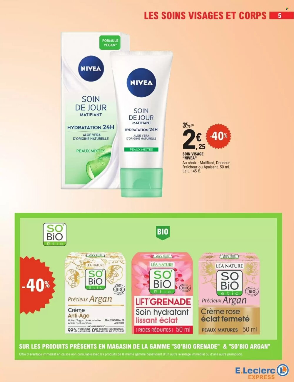 Prospectus promotionnel E.Leclerc Express valable à partir du 05/05/2026 - Page 5.