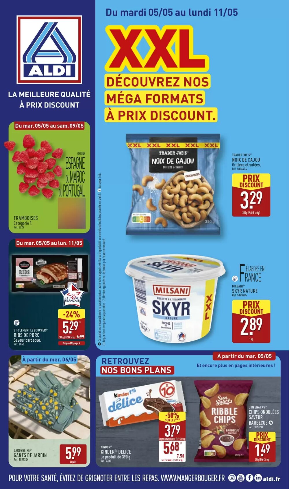 Prospectus promotionnel ALDI valable à partir du 05/05/2026 - Page 1.