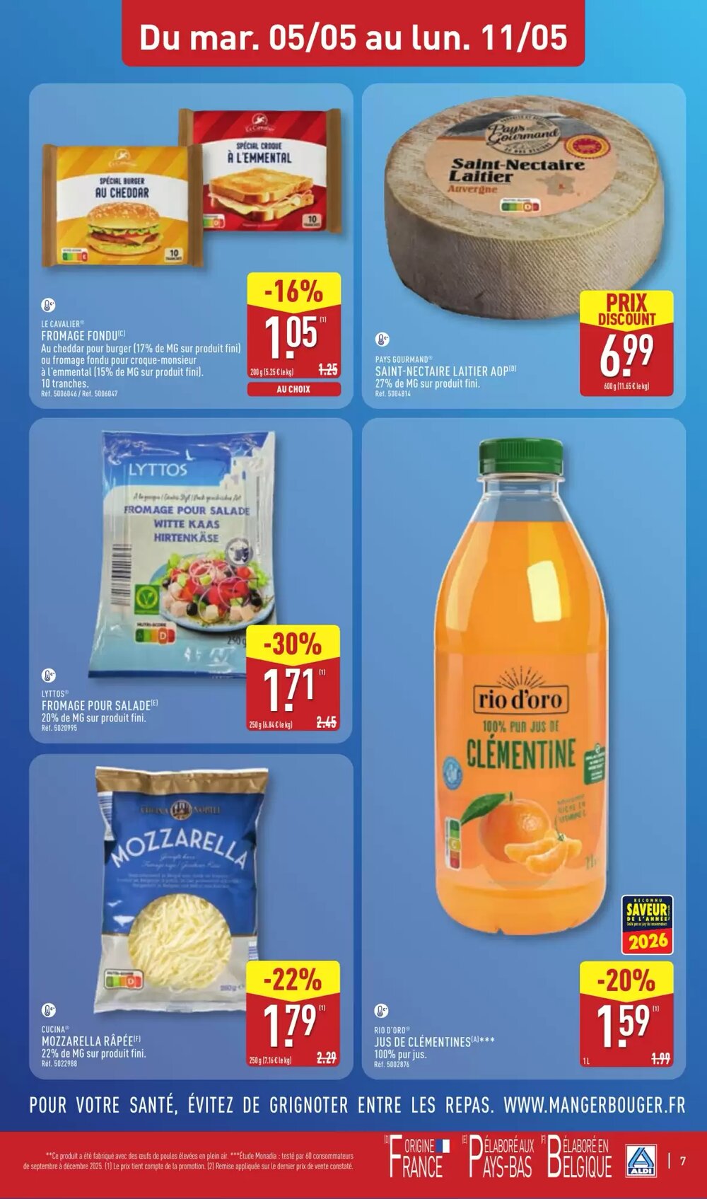 Prospectus promotionnel ALDI valable à partir du 05/05/2026 - Page 11.