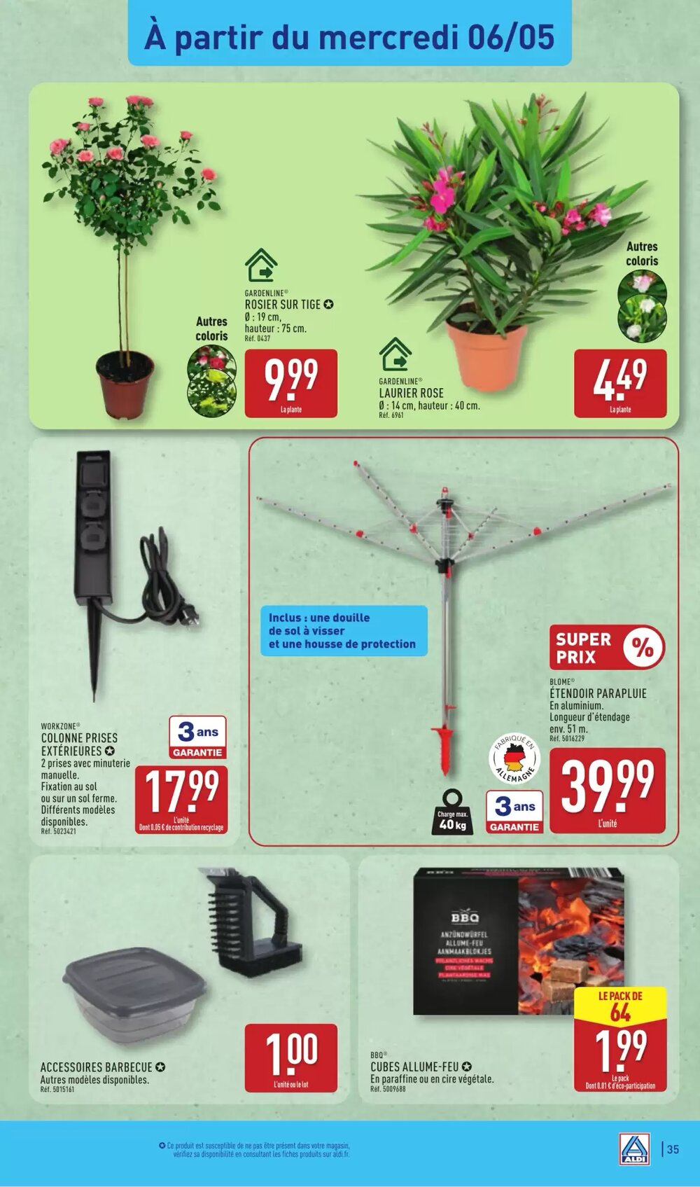 Prospectus promotionnel ALDI valable à partir du 05/05/2026 - Page 39.