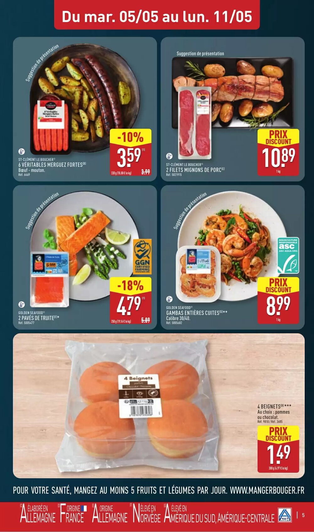 Prospectus promotionnel ALDI valable à partir du 05/05/2026 - Page 9.