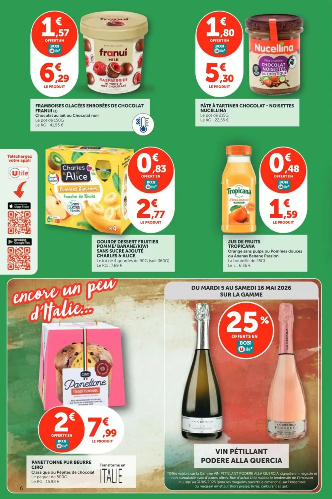 Prospectus promotionnel Utile valable à partir du 05/05/2026 - Page 6.