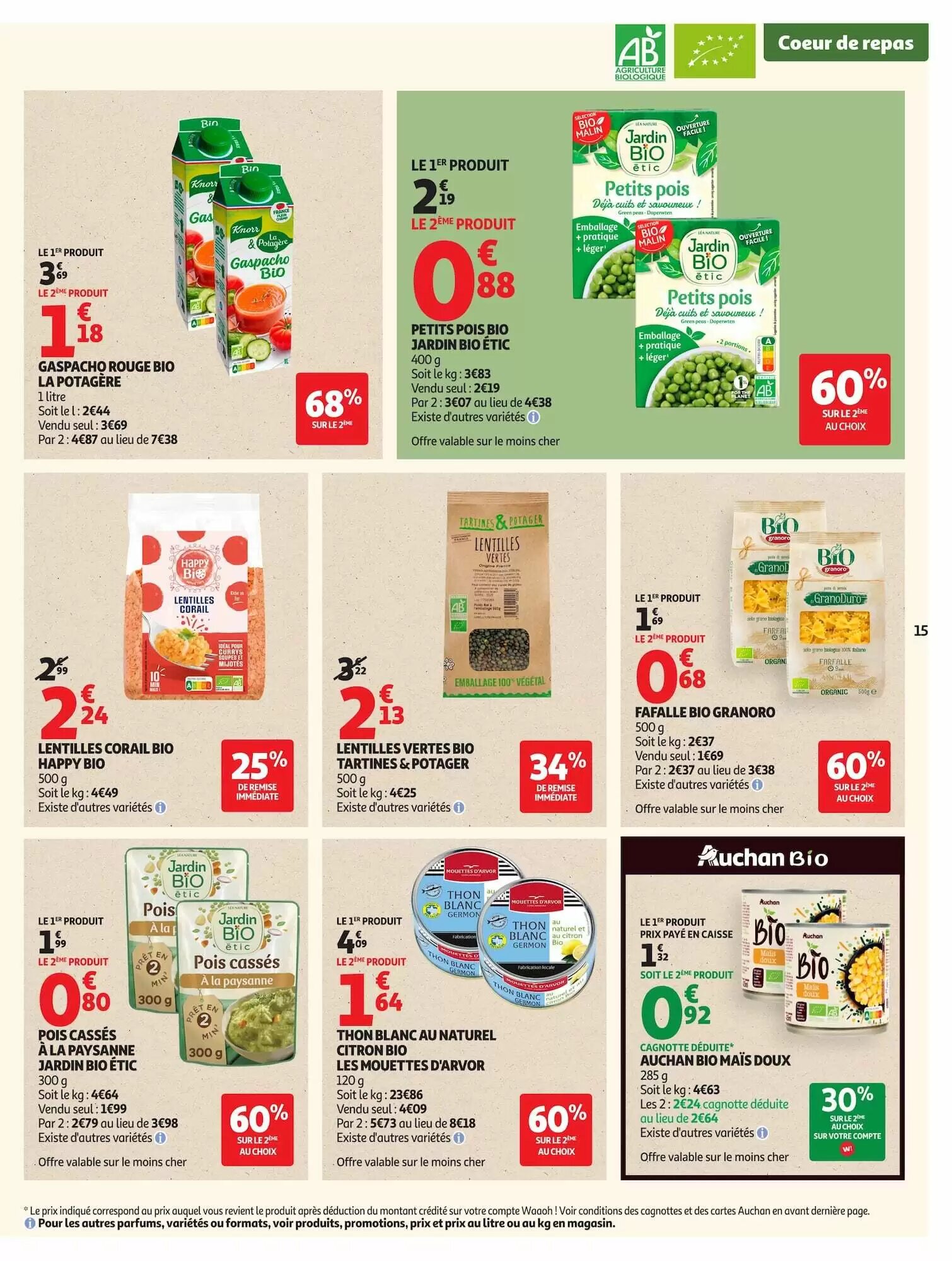 Prospectus promotionnel Auchan valable à partir du 05/05/2026 - Page 15.