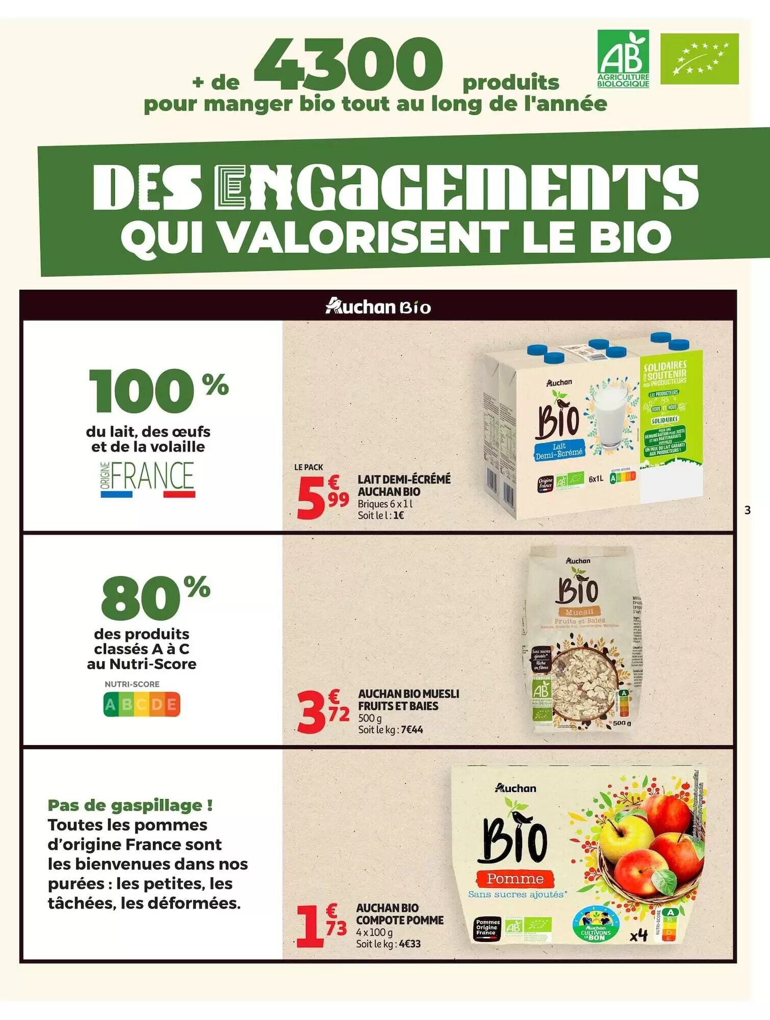 Prospectus promotionnel Auchan valable à partir du 05/05/2026 - Page 3.