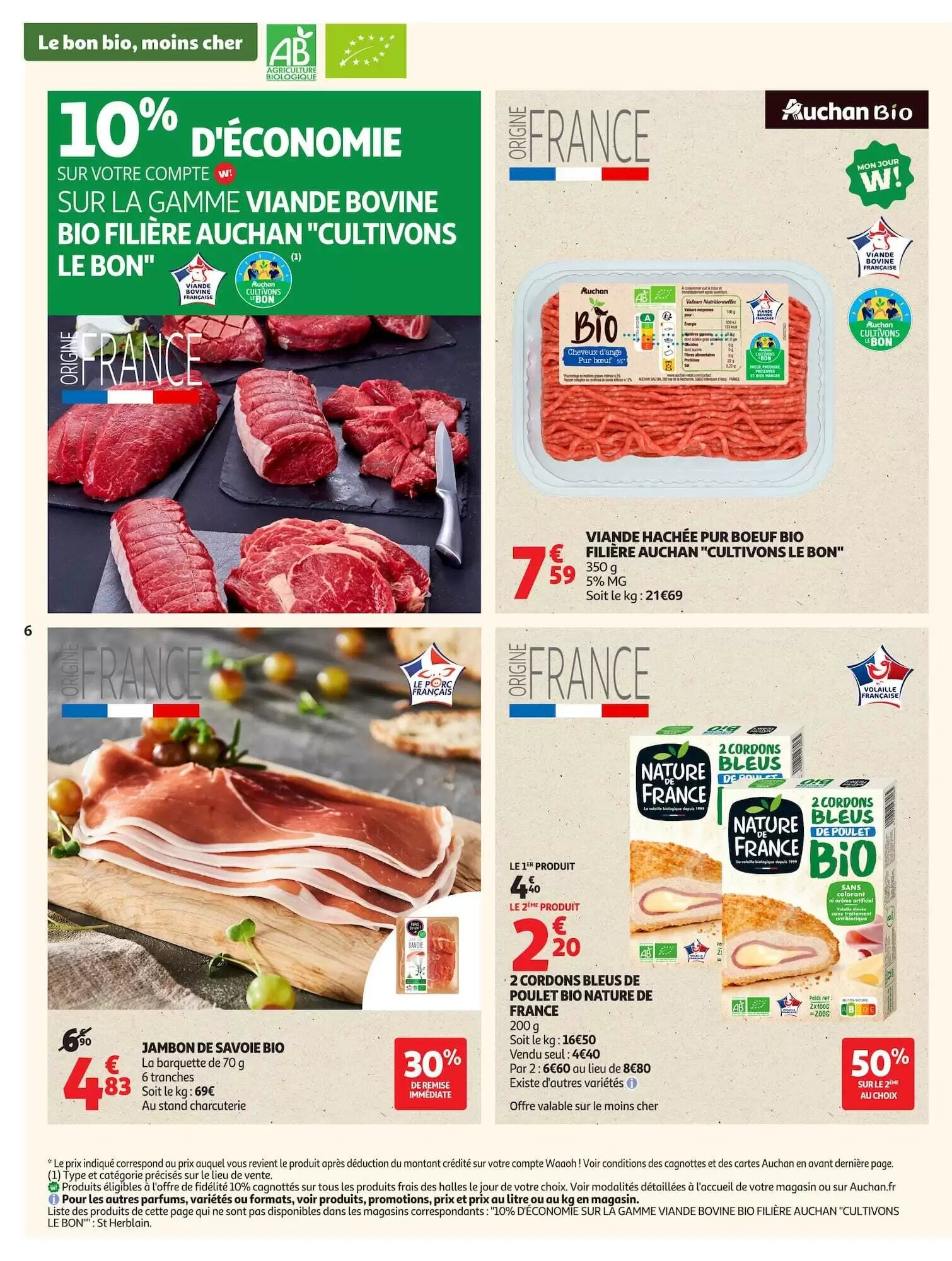Prospectus promotionnel Auchan valable à partir du 05/05/2026 - Page 6.