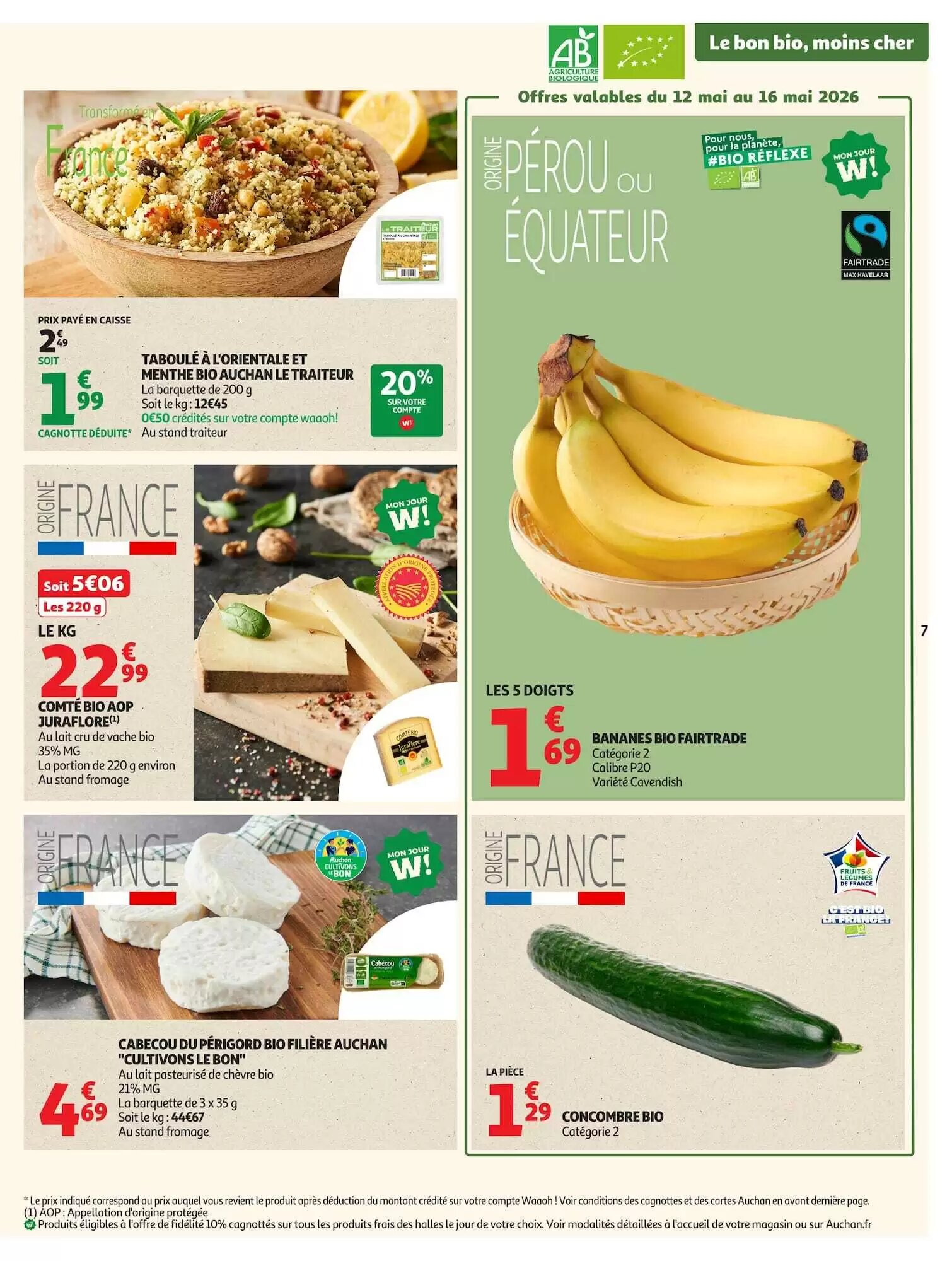 Prospectus promotionnel Auchan valable à partir du 05/05/2026 - Page 7.